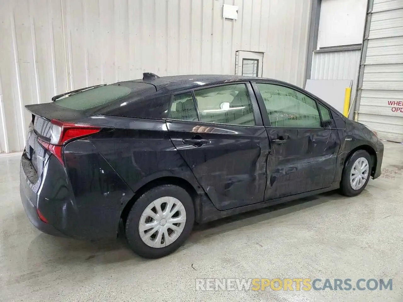 3 Photograph of a damaged car JTDKAMFU8N3181880 TOYOTA PRIUS NIGH 2022