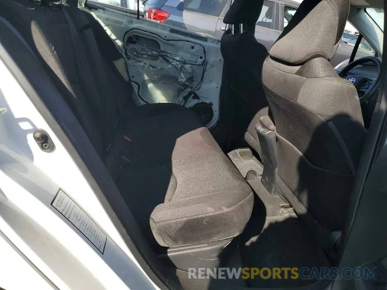 10 Photograph of a damaged car JTDKAMFU8N3182253 TOYOTA PRIUS NIGH 2022