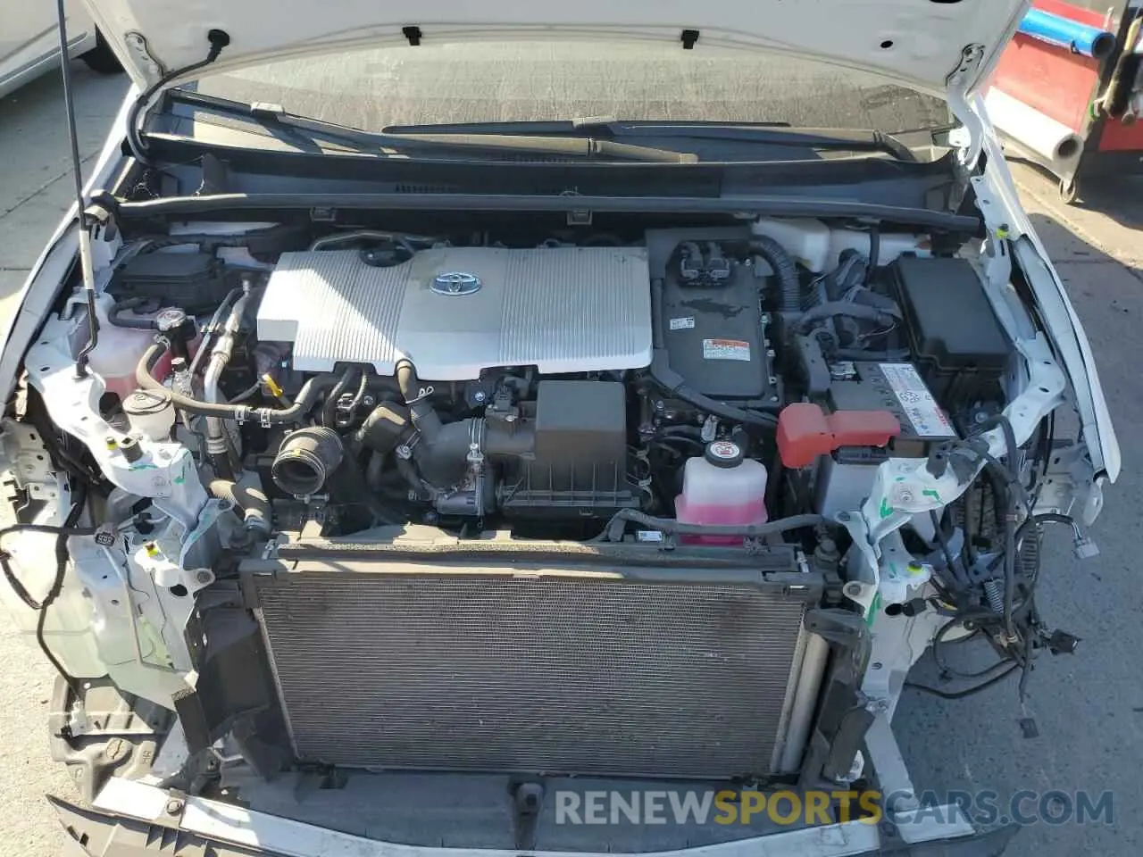 11 Photograph of a damaged car JTDKAMFU8N3182253 TOYOTA PRIUS NIGH 2022