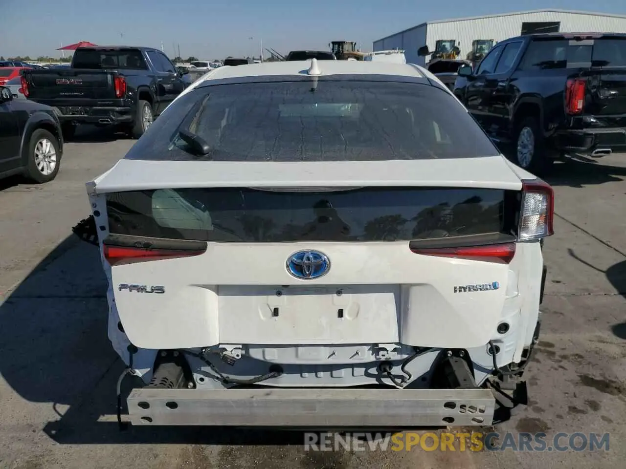 6 Photograph of a damaged car JTDKAMFU8N3182253 TOYOTA PRIUS NIGH 2022