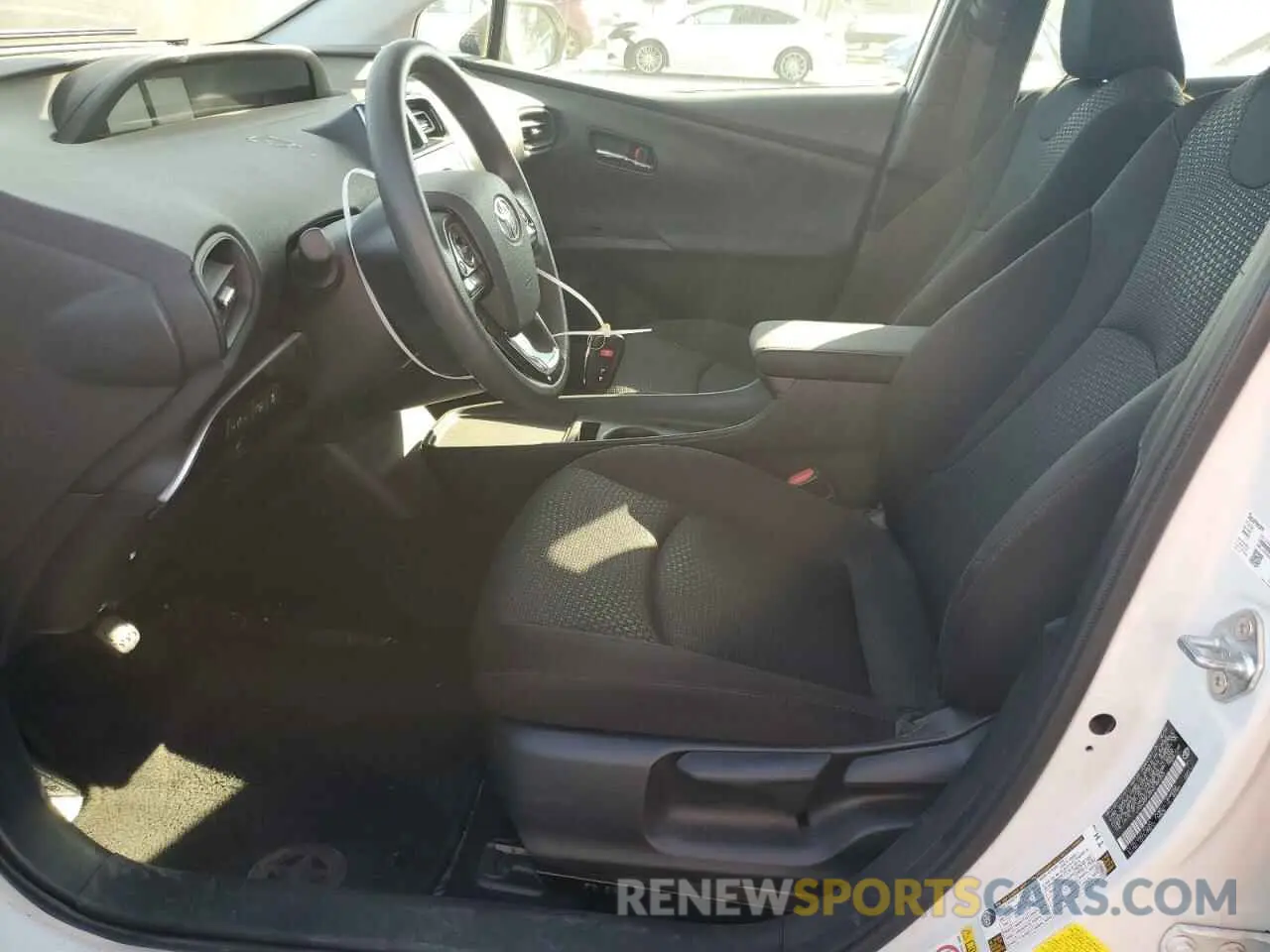 7 Photograph of a damaged car JTDKAMFU8N3182253 TOYOTA PRIUS NIGH 2022