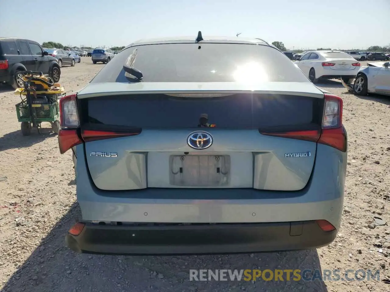 6 Photograph of a damaged car JTDKAMFU9N3154199 TOYOTA PRIUS NIGH 2022
