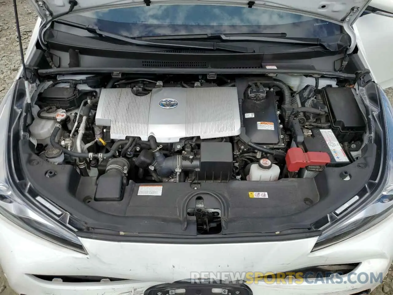 11 Фотография поврежденного автомобиля JTDKAMFU9N3159290 TOYOTA PRIUS NIGH 2022