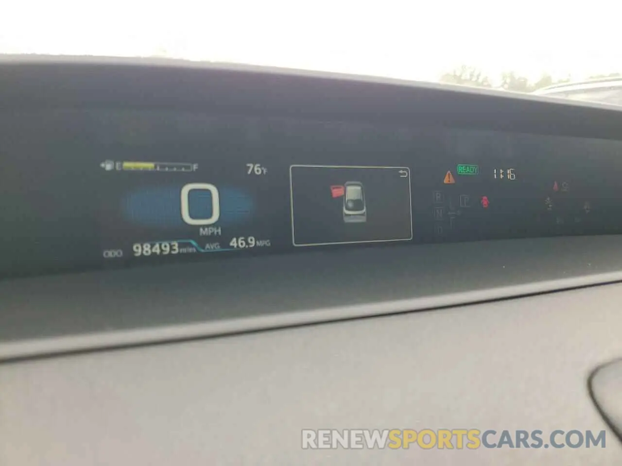 9 Фотография поврежденного автомобиля JTDKAMFU9N3159290 TOYOTA PRIUS NIGH 2022