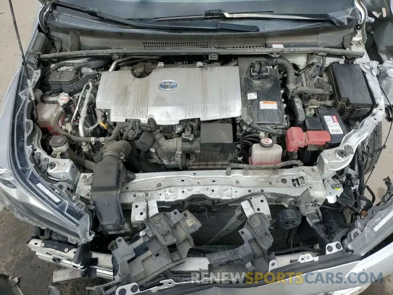 11 Фотография поврежденного автомобиля JTDKAMFU9N3160987 TOYOTA PRIUS NIGH 2022