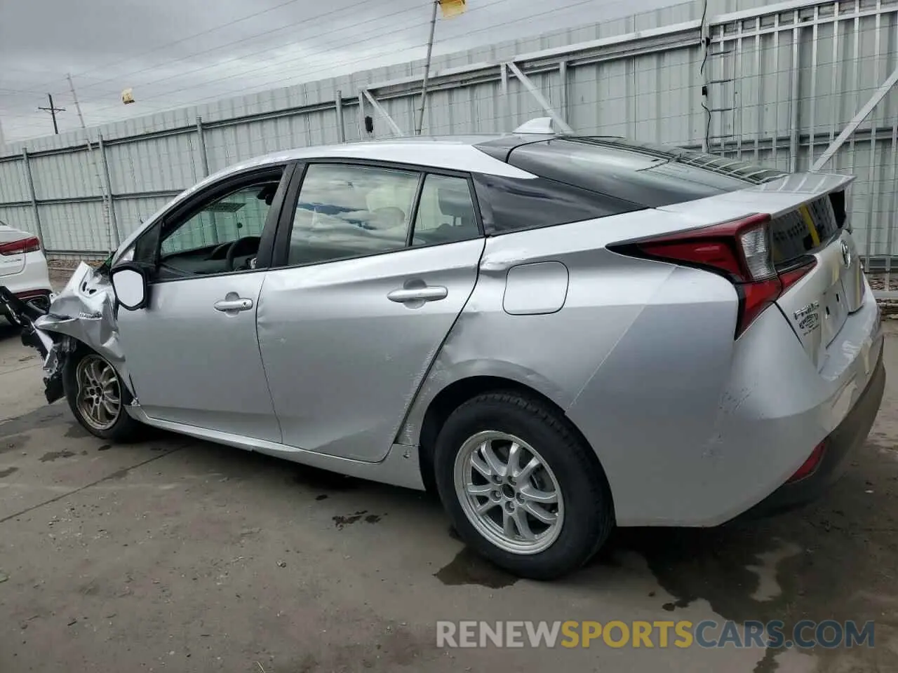 2 Фотография поврежденного автомобиля JTDKAMFU9N3160987 TOYOTA PRIUS NIGH 2022