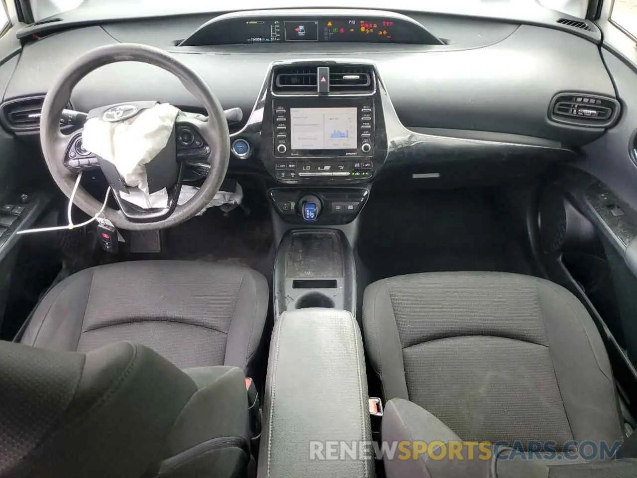 8 Фотография поврежденного автомобиля JTDKAMFU9N3160987 TOYOTA PRIUS NIGH 2022