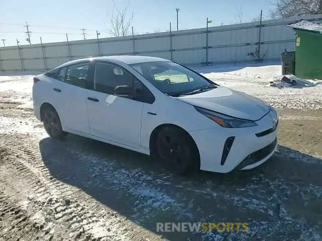 11 Photograph of a damaged car JTDKAMFU9N3166109 TOYOTA PRIUS NIGH 2022