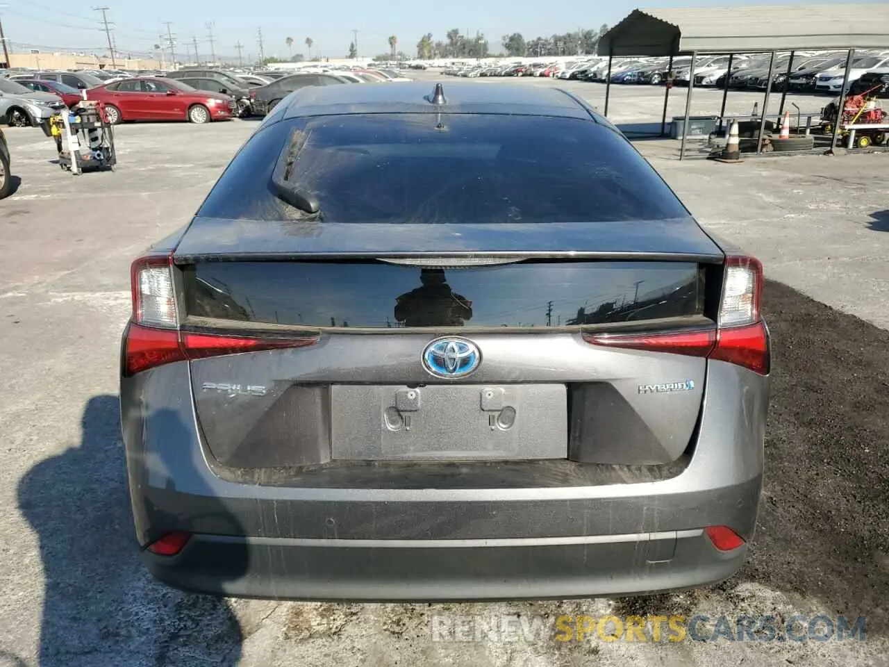 6 Фотография поврежденного автомобиля JTDKAMFUXN3156737 TOYOTA PRIUS NIGH 2022