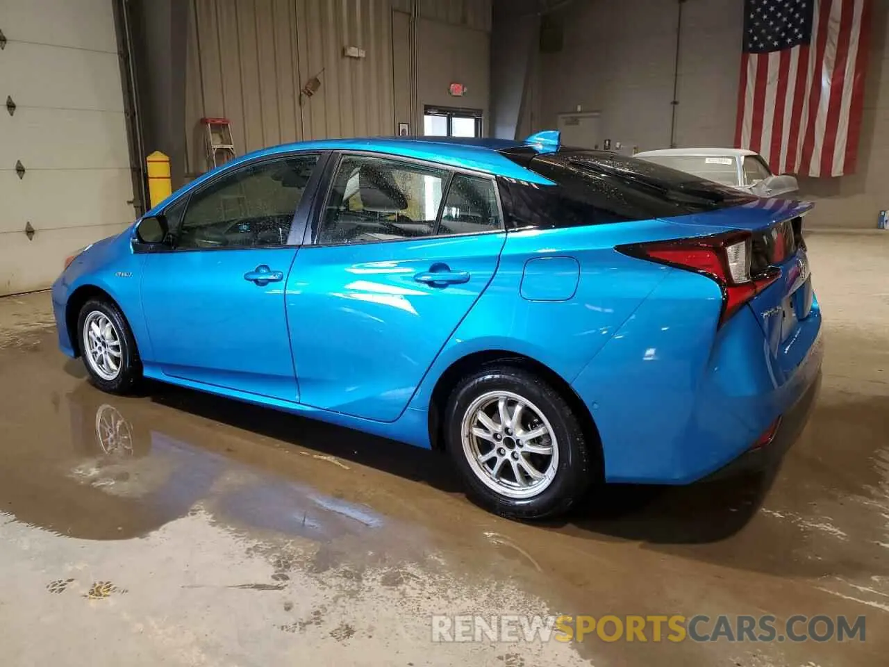 2 Photograph of a damaged car JTDKAMFUXN3173196 TOYOTA PRIUS NIGH 2022