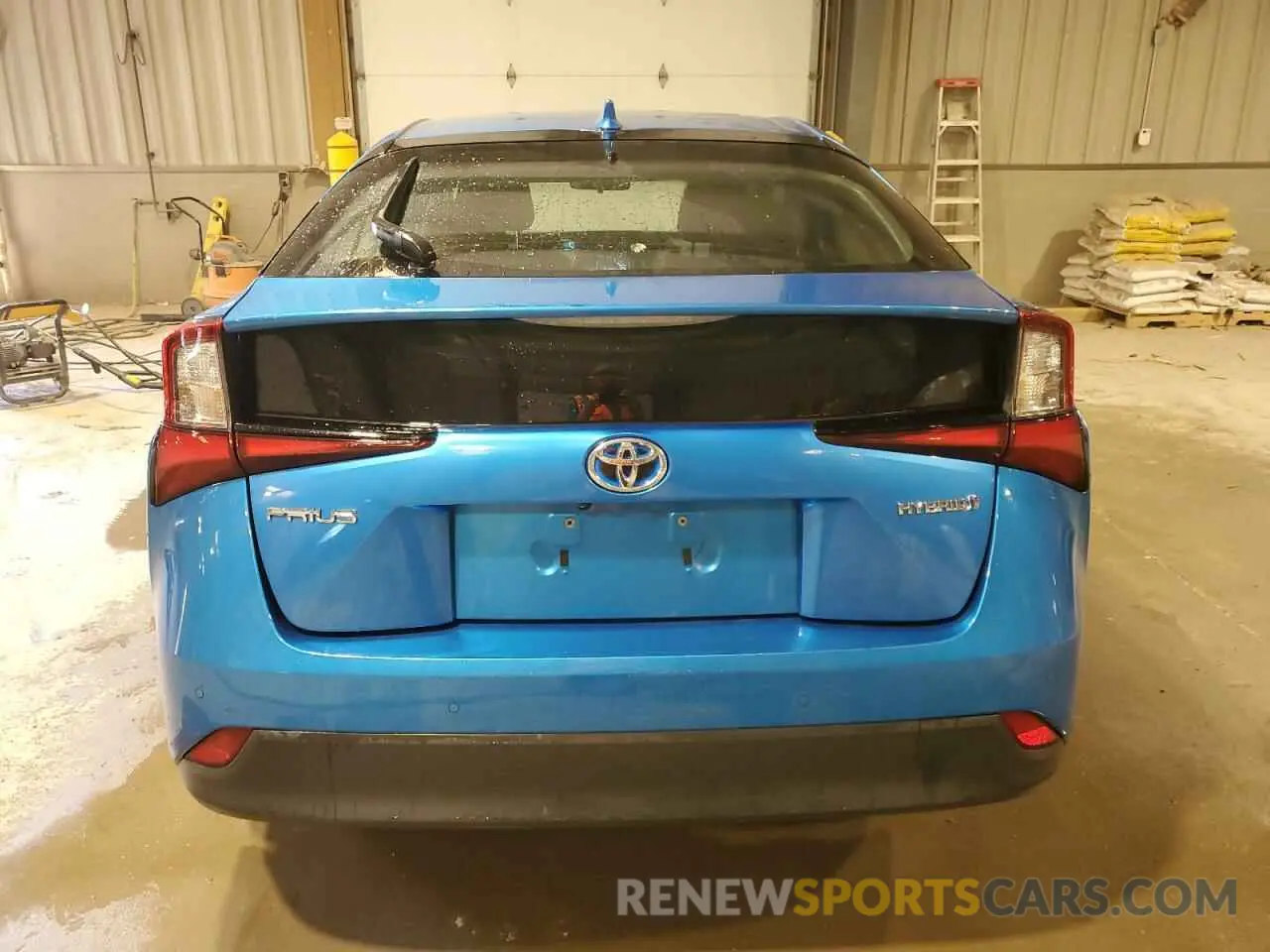 6 Photograph of a damaged car JTDKAMFUXN3173196 TOYOTA PRIUS NIGH 2022