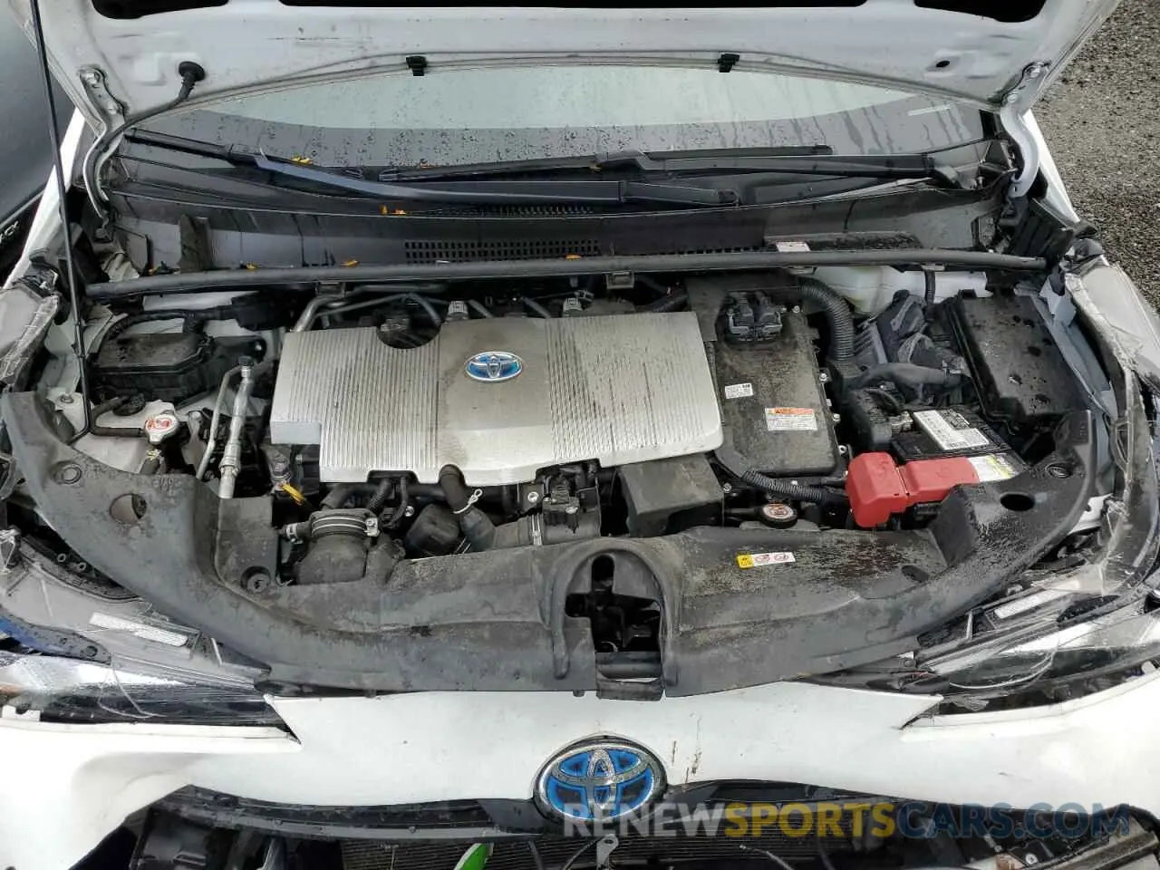 11 Photograph of a damaged car JTDKAMFUXN3173800 TOYOTA PRIUS NIGH 2022