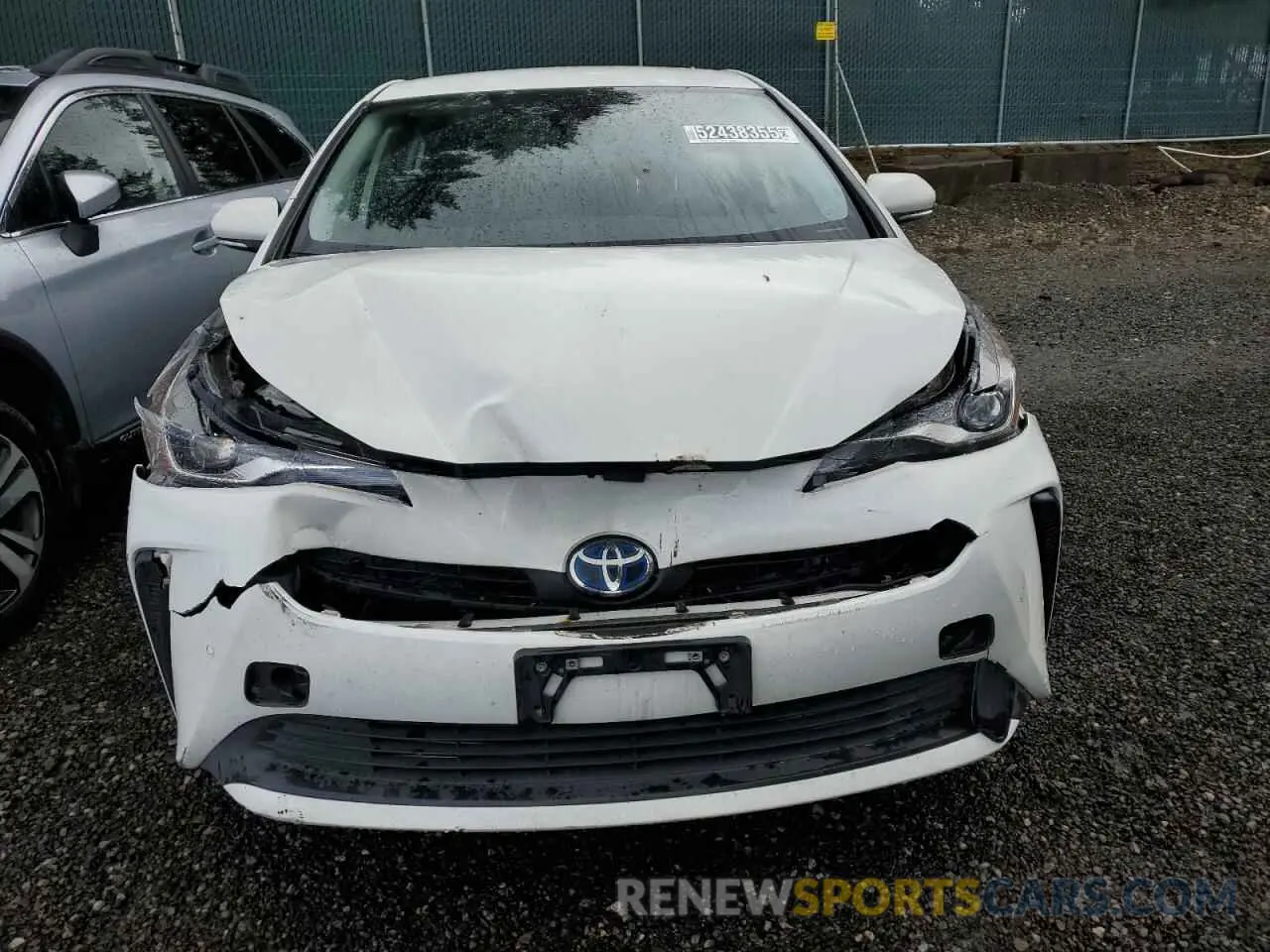 5 Photograph of a damaged car JTDKAMFUXN3173800 TOYOTA PRIUS NIGH 2022