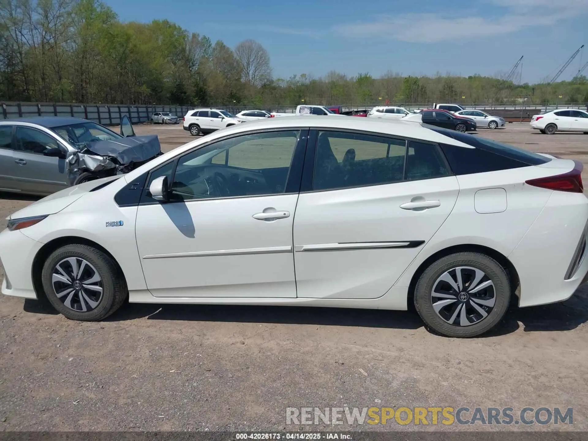 14 Photograph of a damaged car JTDKARFP1K3116470 TOYOTA PRIUS PRIME 2019