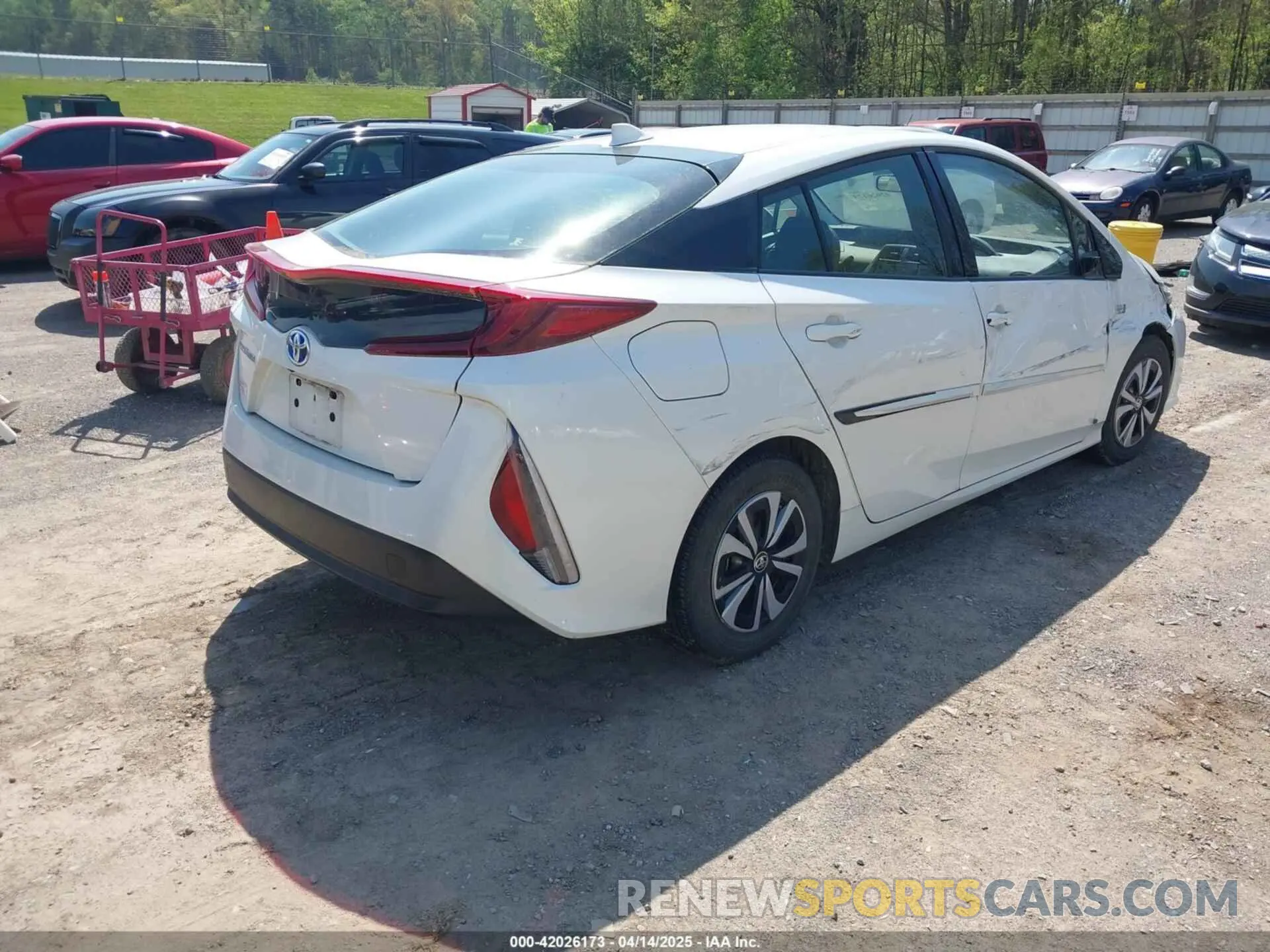 4 Photograph of a damaged car JTDKARFP1K3116470 TOYOTA PRIUS PRIME 2019