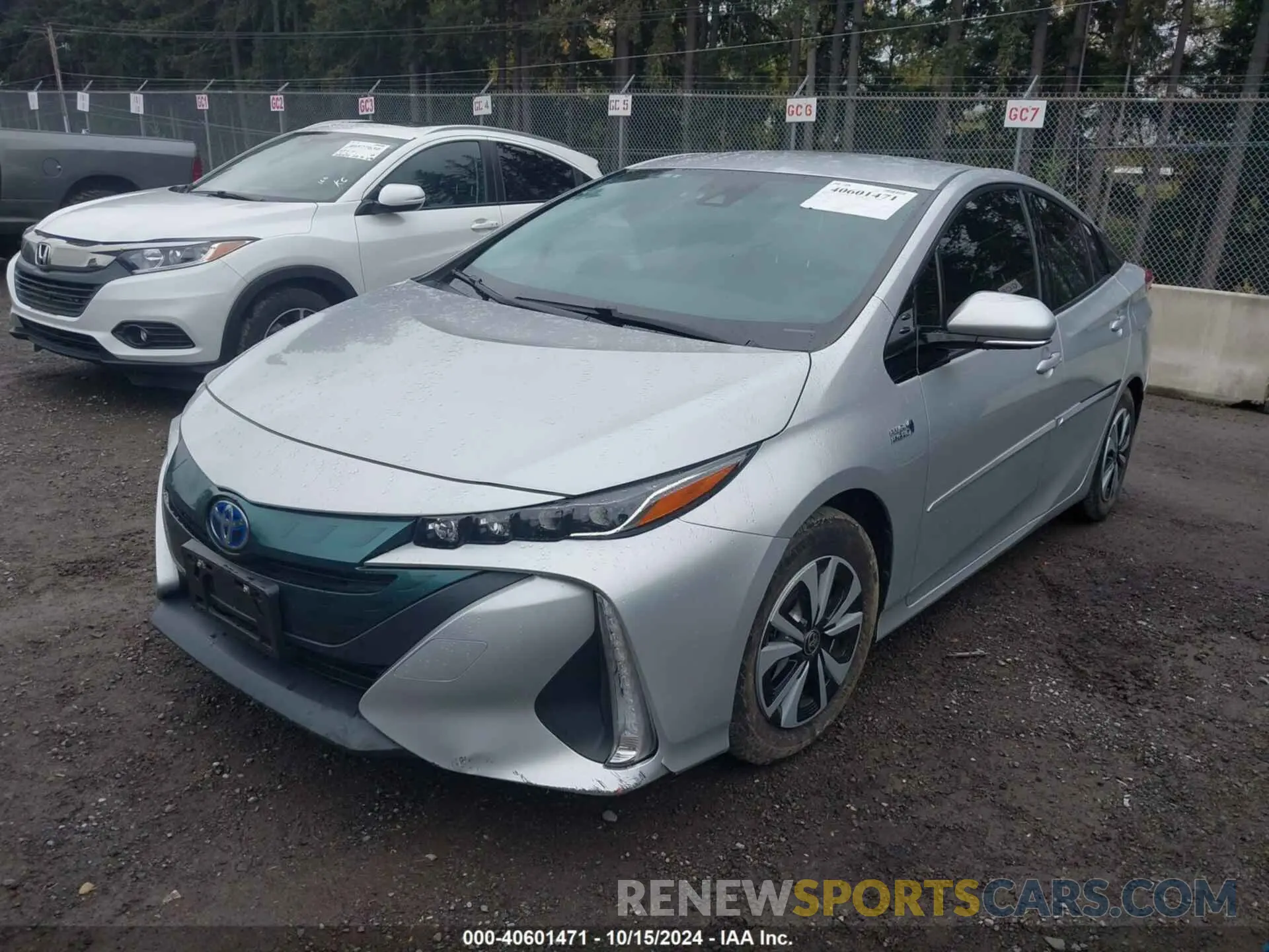 2 Фотография поврежденного автомобиля JTDKARFP2K3113593 TOYOTA PRIUS PRIME 2019