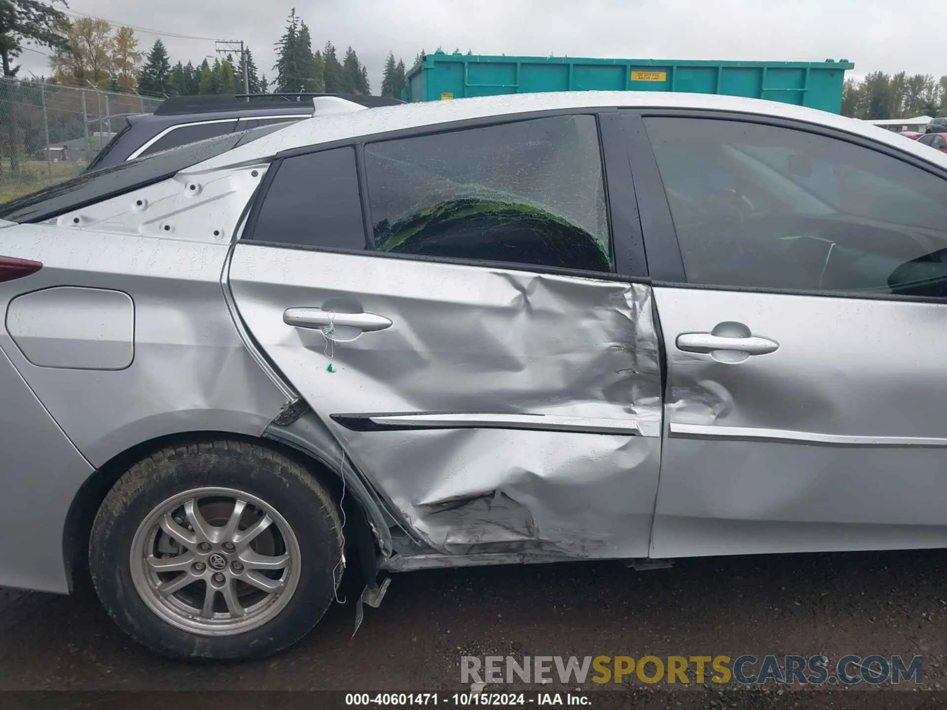 6 Фотография поврежденного автомобиля JTDKARFP2K3113593 TOYOTA PRIUS PRIME 2019