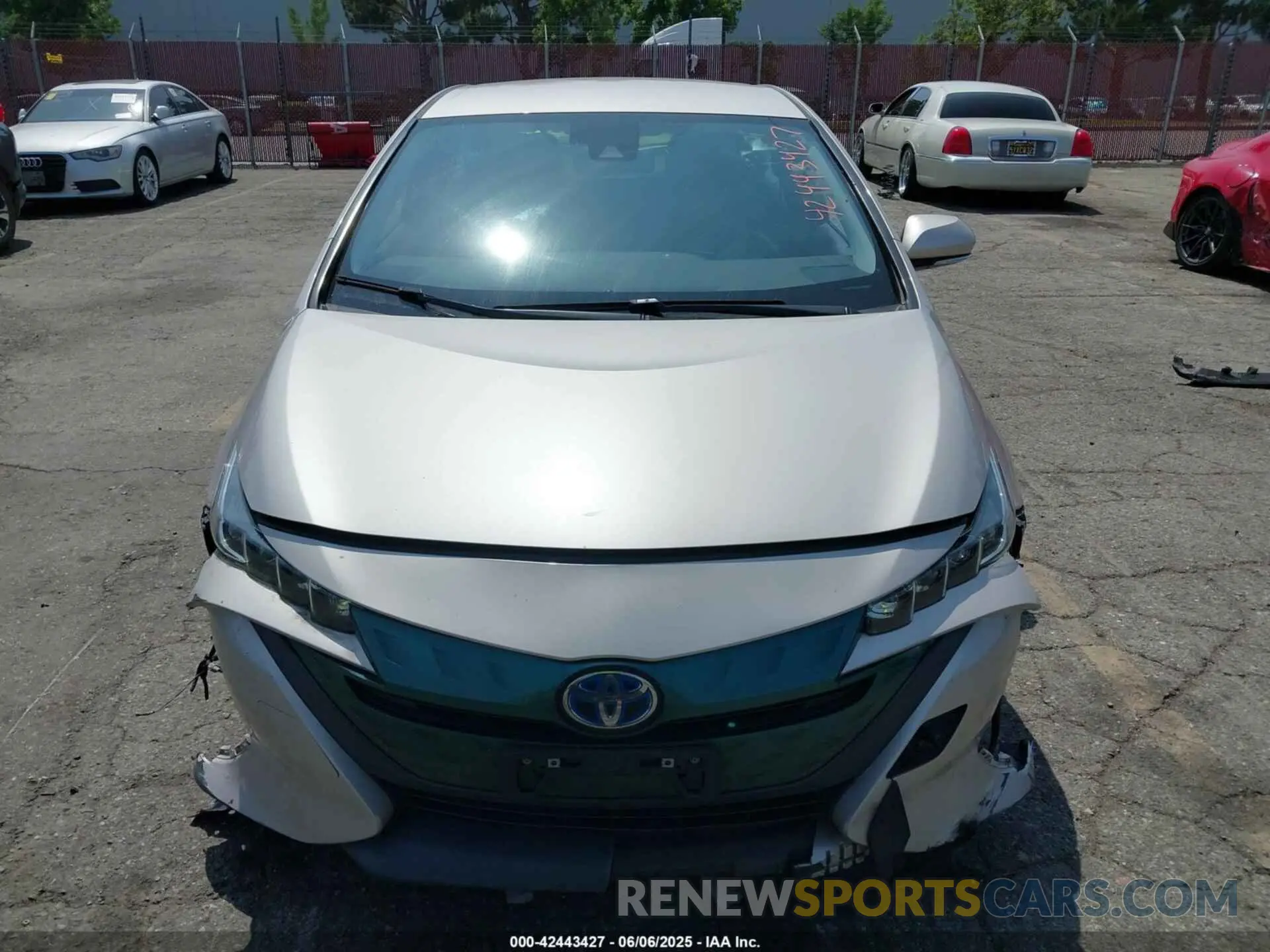 12 Photograph of a damaged car JTDKARFP3K3118706 TOYOTA PRIUS PRIME 2019