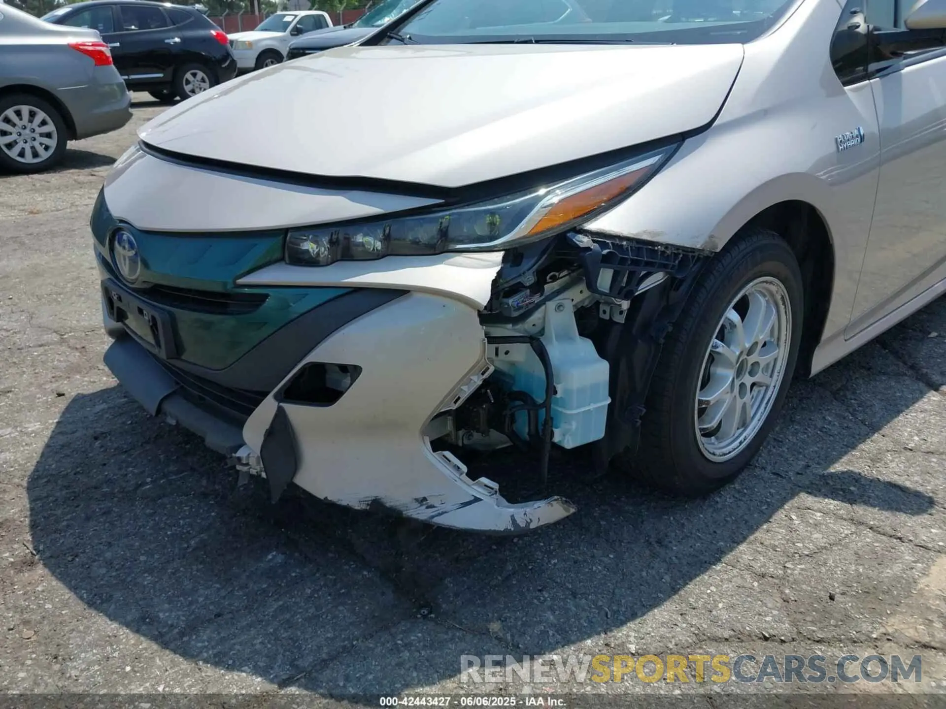 6 Photograph of a damaged car JTDKARFP3K3118706 TOYOTA PRIUS PRIME 2019
