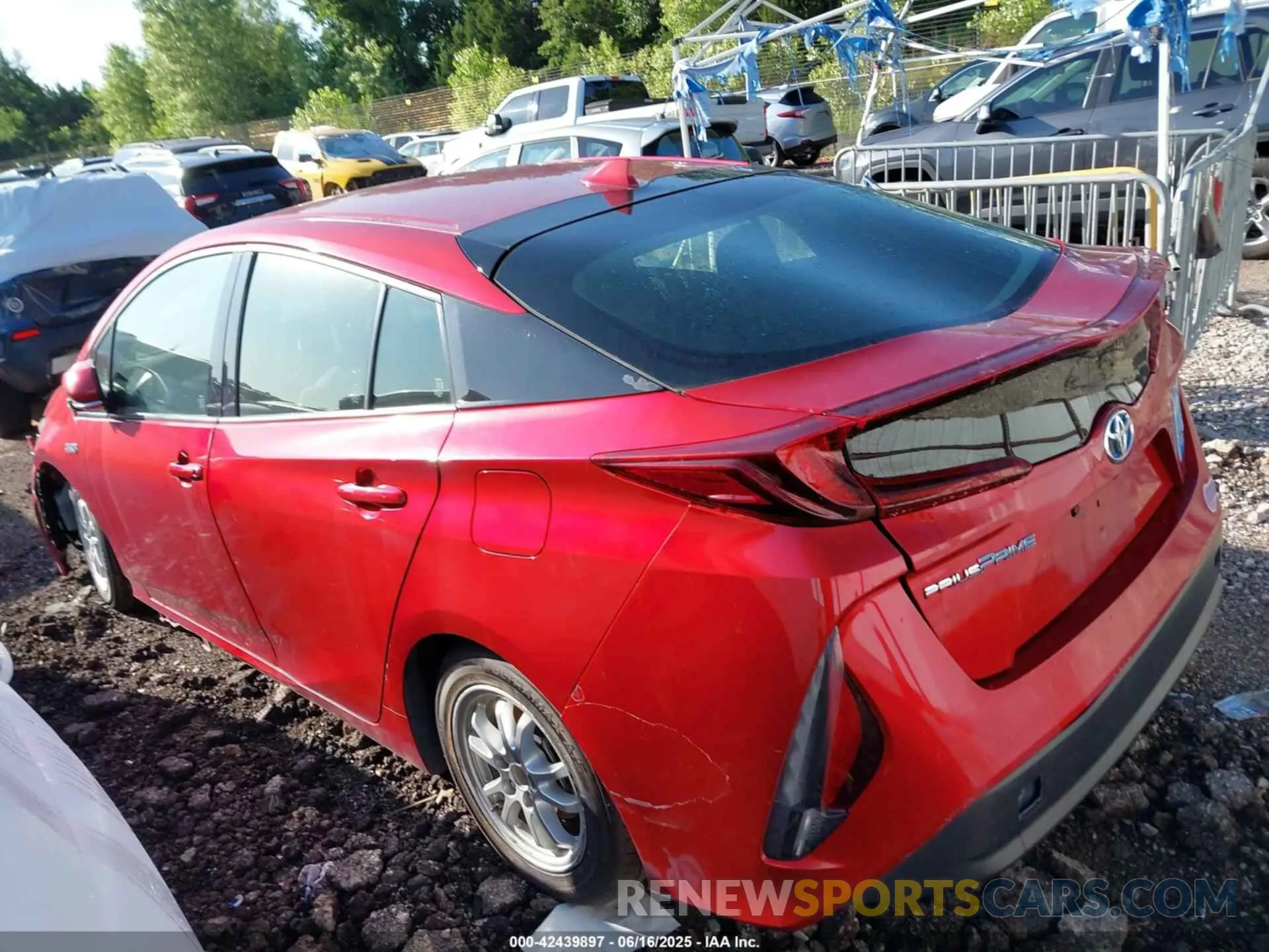 14 Photograph of a damaged car JTDKARFP5K3119341 TOYOTA PRIUS PRIME 2019