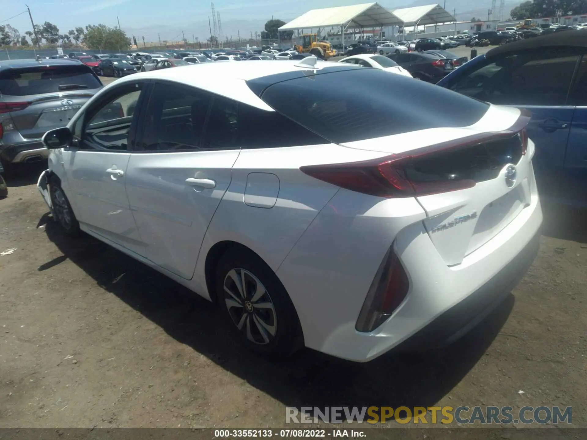 3 Photograph of a damaged car JTDKARFP6K3117064 TOYOTA PRIUS PRIME 2019