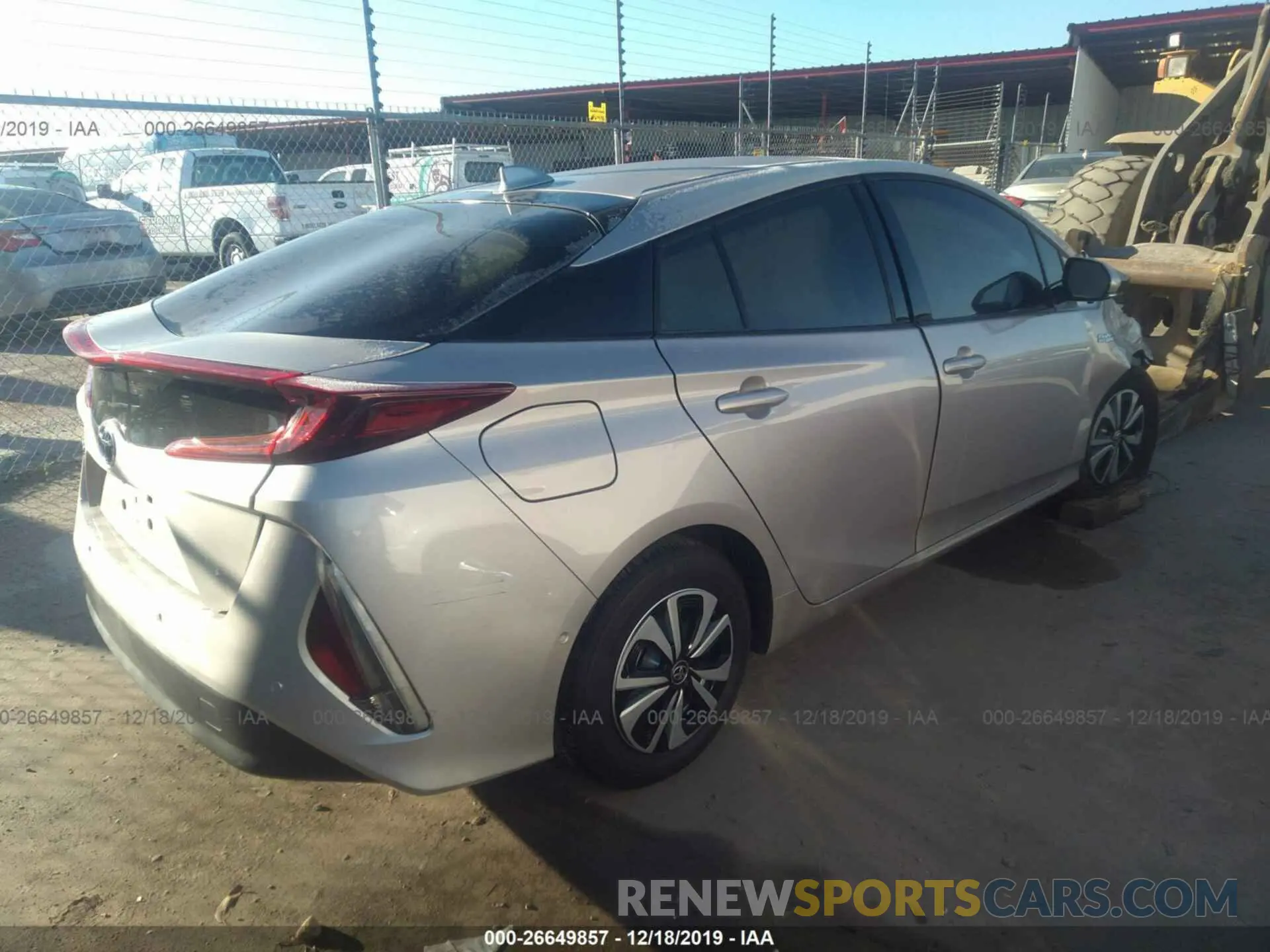 4 Photograph of a damaged car JTDKARFP8K3115073 TOYOTA PRIUS PRIME 2019