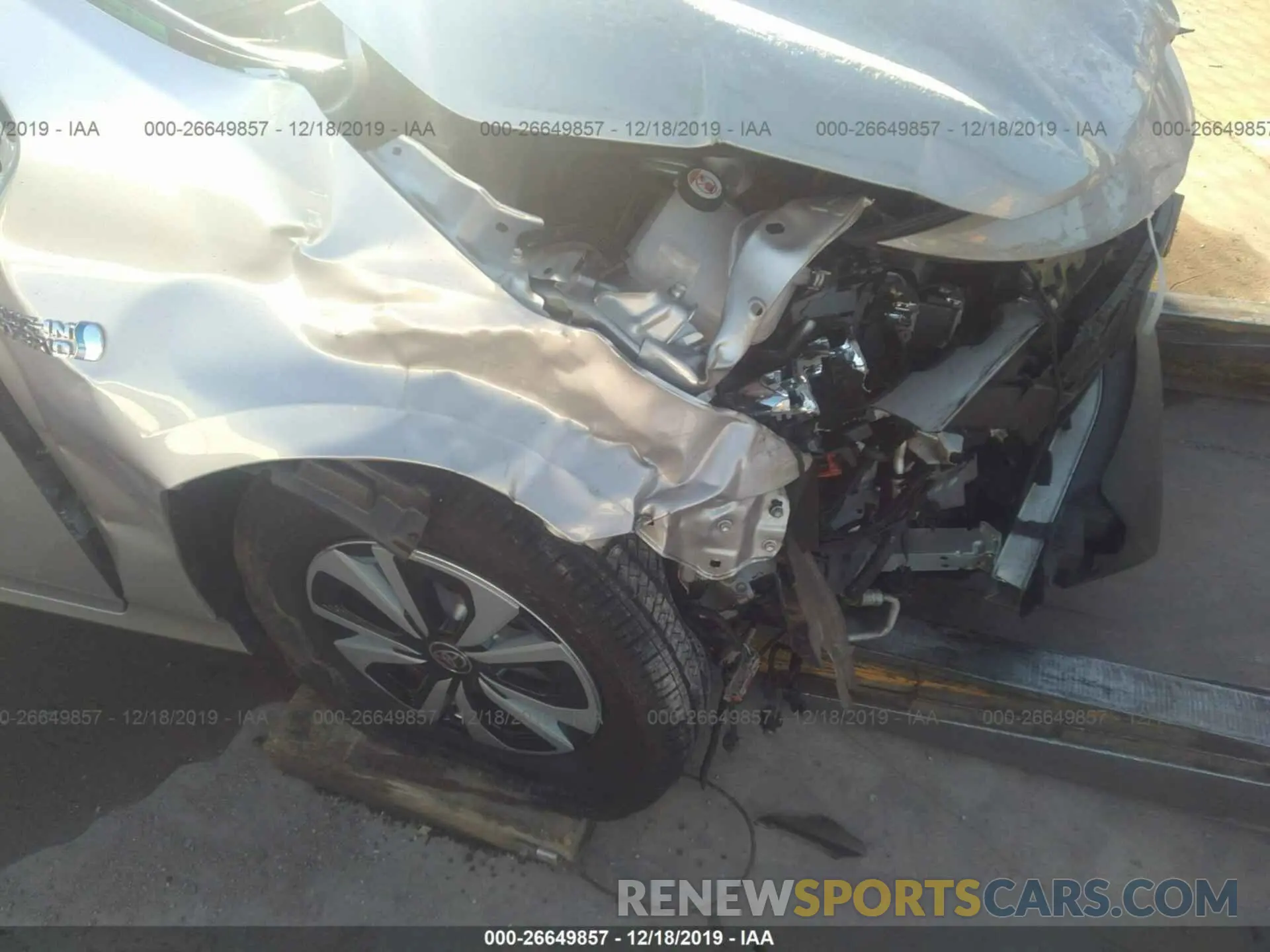 6 Photograph of a damaged car JTDKARFP8K3115073 TOYOTA PRIUS PRIME 2019