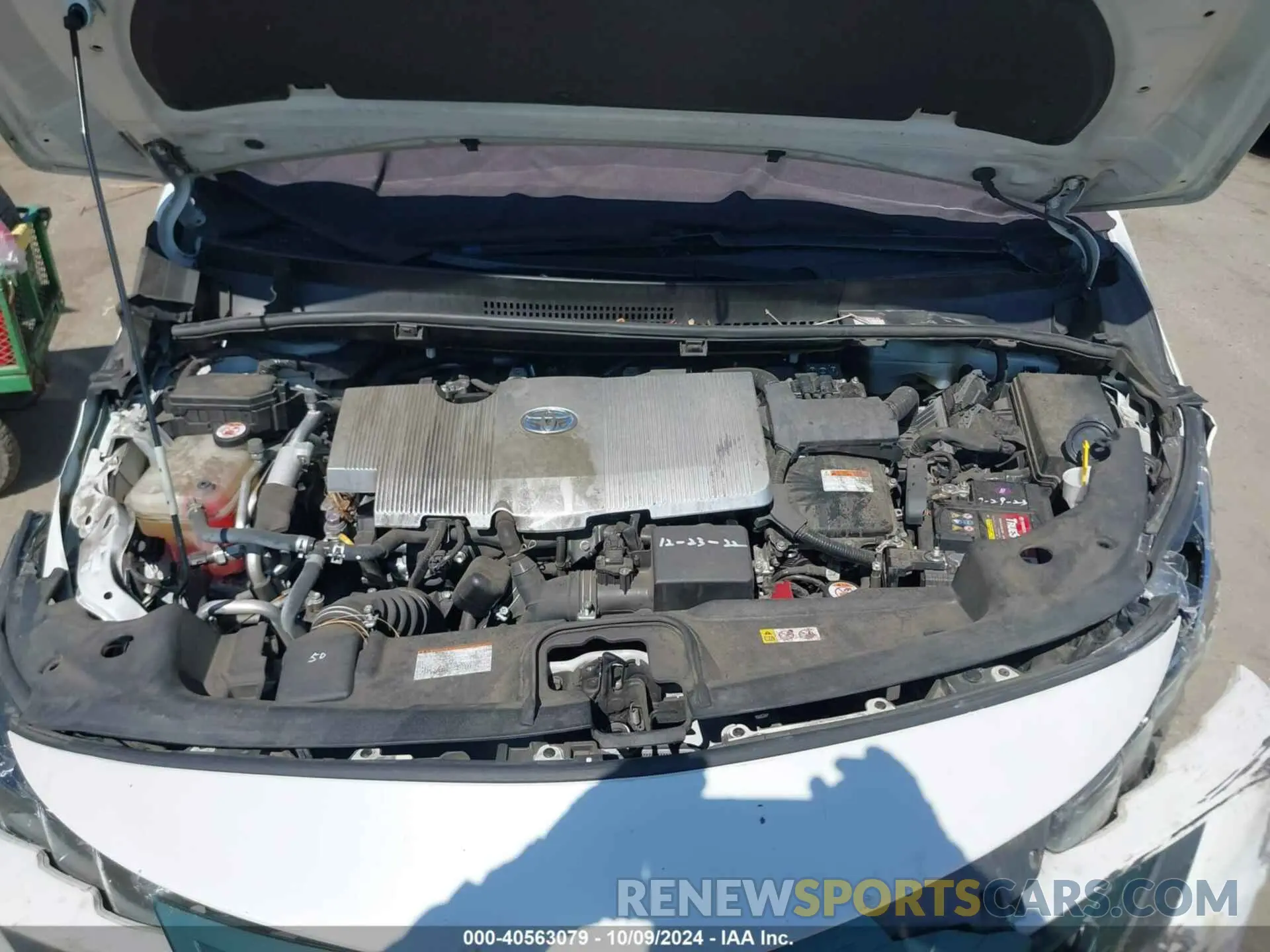10 Photograph of a damaged car JTDKARFP9K3108231 TOYOTA PRIUS PRIME 2019