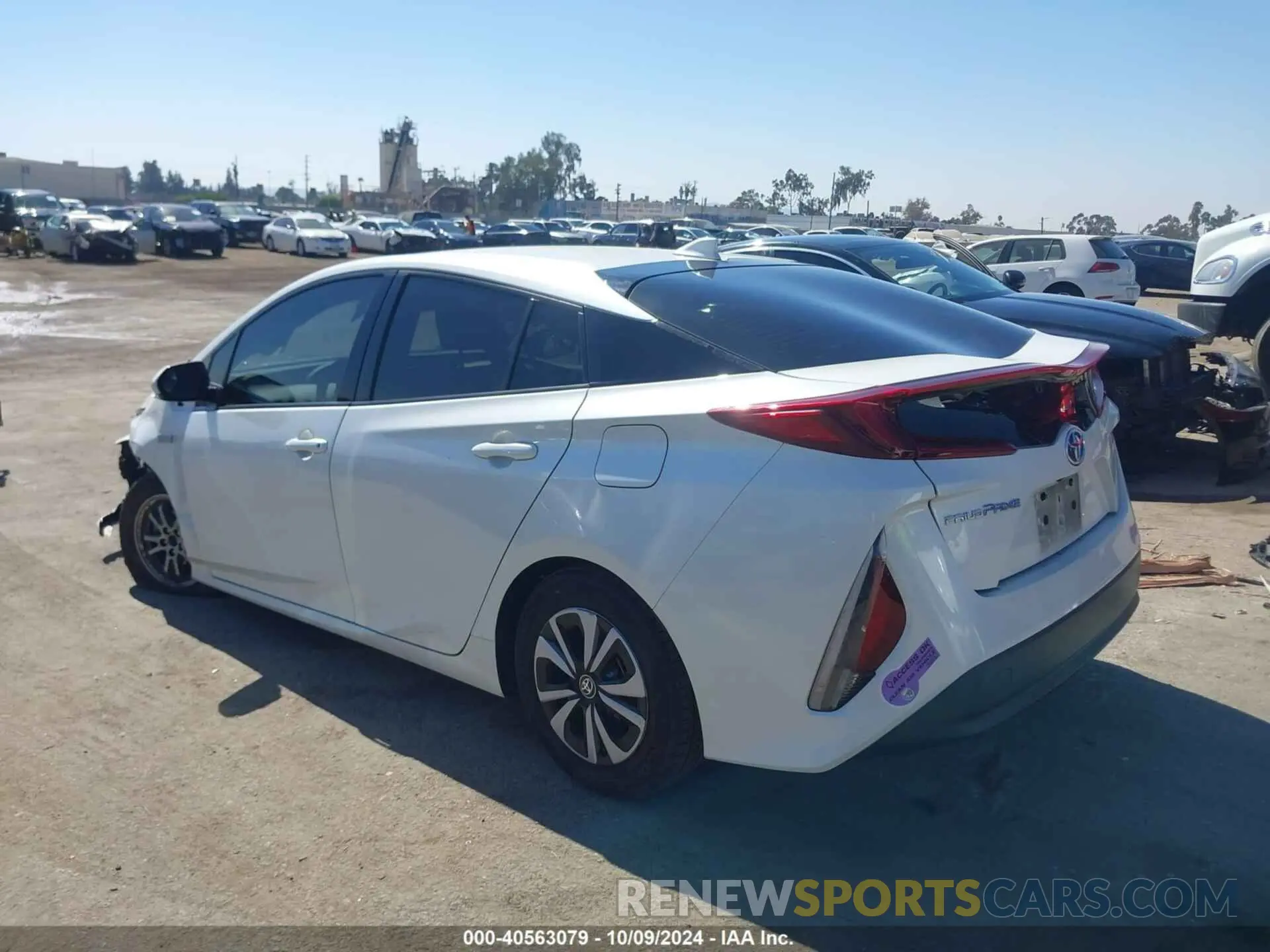 3 Photograph of a damaged car JTDKARFP9K3108231 TOYOTA PRIUS PRIME 2019