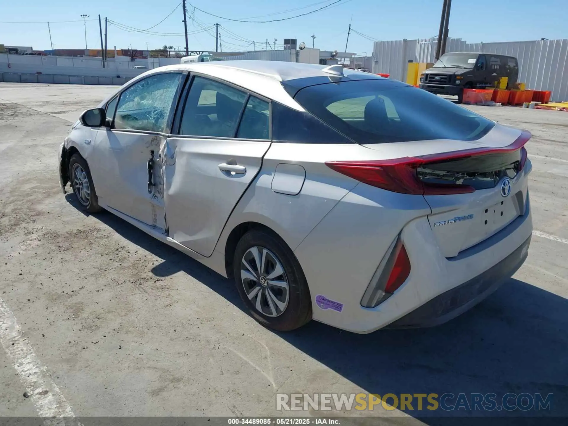 3 Photograph of a damaged car JTDKARFP9K3108312 TOYOTA PRIUS PRIME 2019