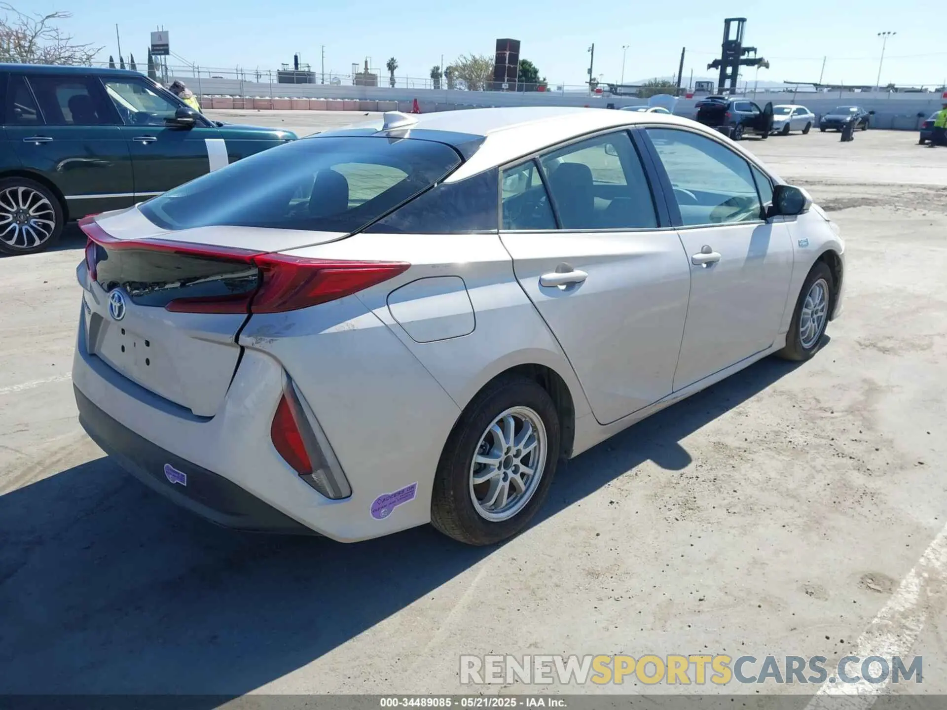 4 Photograph of a damaged car JTDKARFP9K3108312 TOYOTA PRIUS PRIME 2019