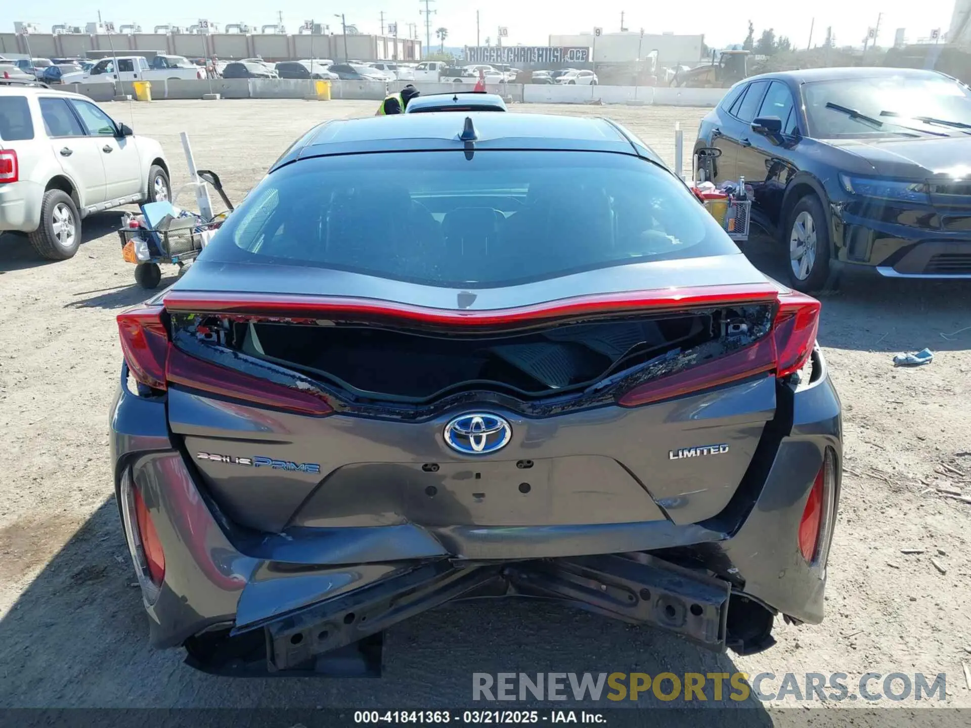 16 Photograph of a damaged car JTDKARFP1L3145839 TOYOTA PRIUS PRIME 2020