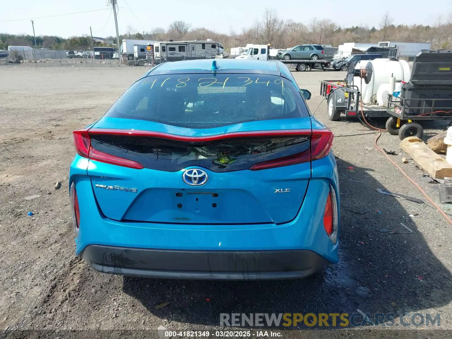 17 Фотография поврежденного автомобиля JTDKARFP2L3122229 TOYOTA PRIUS PRIME 2020
