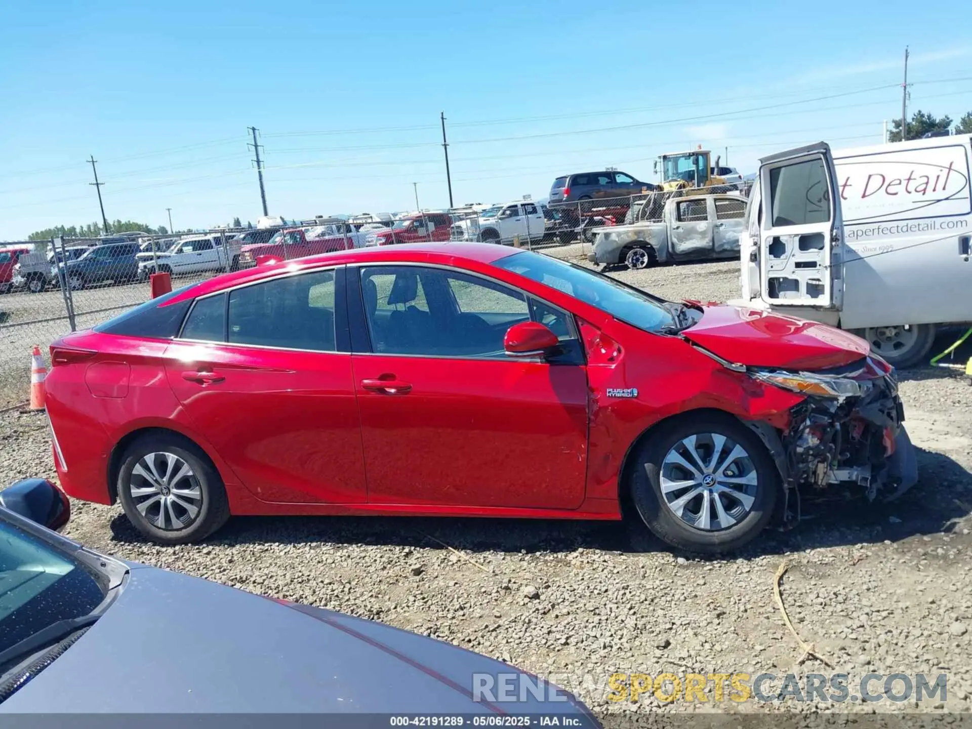 13 Photograph of a damaged car JTDKARFP2L3134798 TOYOTA PRIUS PRIME 2020