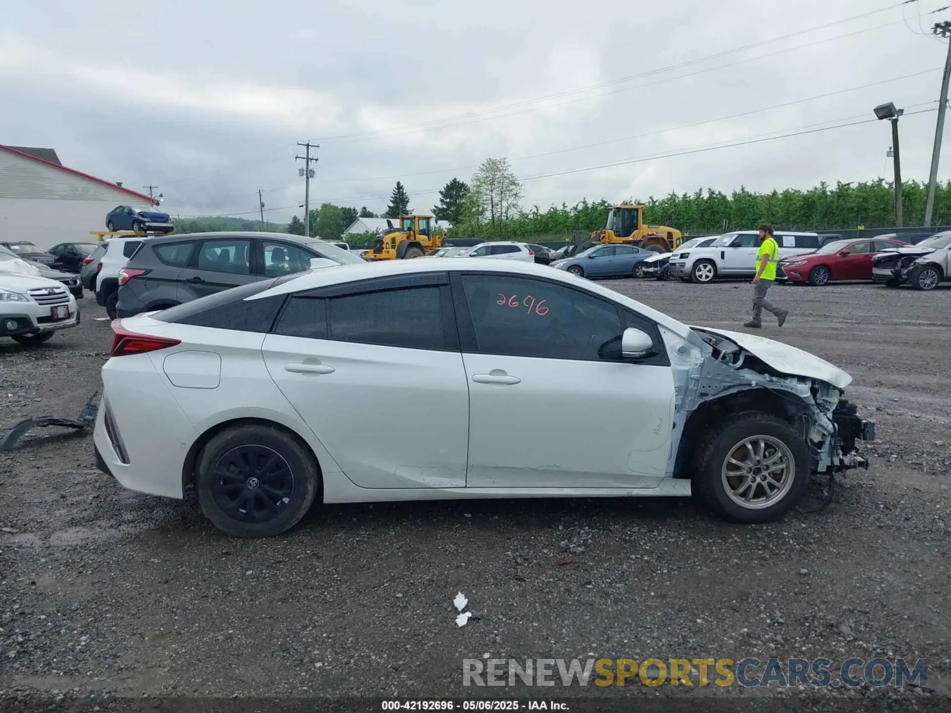 14 Фотография поврежденного автомобиля JTDKARFP2L3146028 TOYOTA PRIUS PRIME 2020