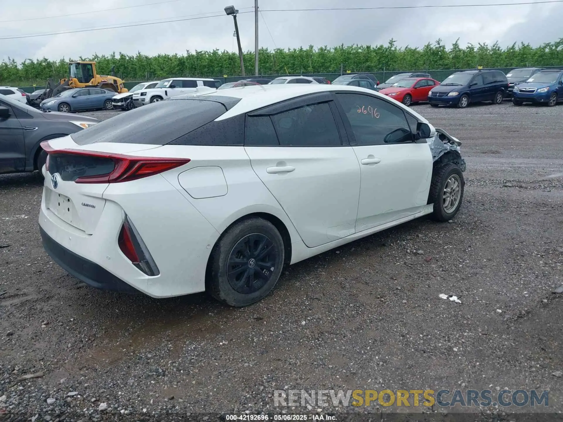 4 Фотография поврежденного автомобиля JTDKARFP2L3146028 TOYOTA PRIUS PRIME 2020