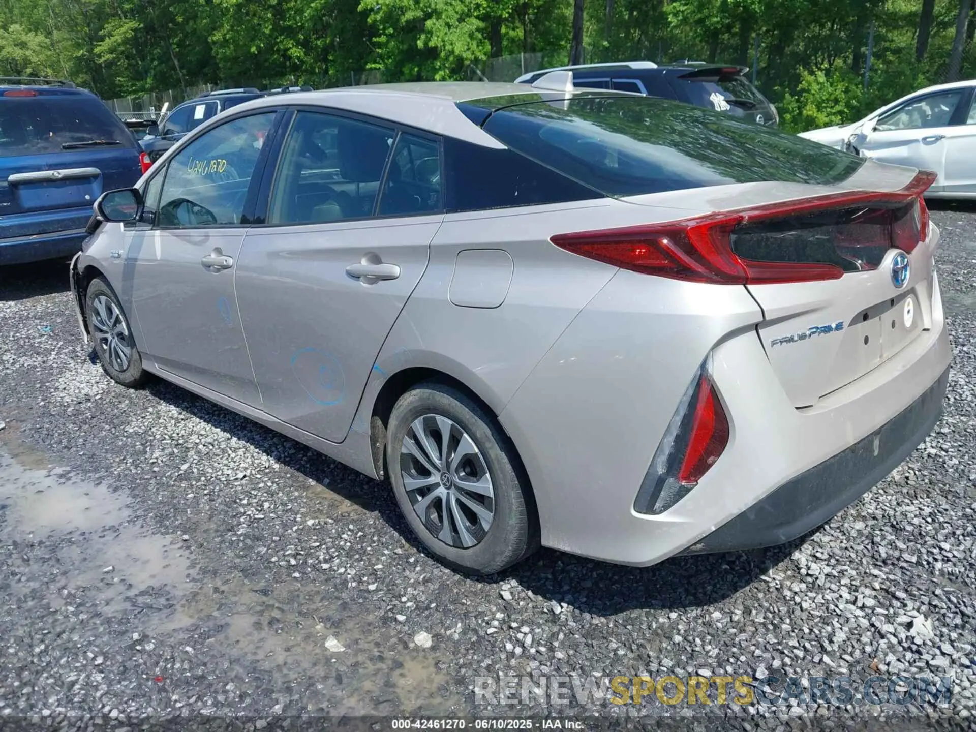 3 Photograph of a damaged car JTDKARFP2L3161189 TOYOTA PRIUS PRIME 2020