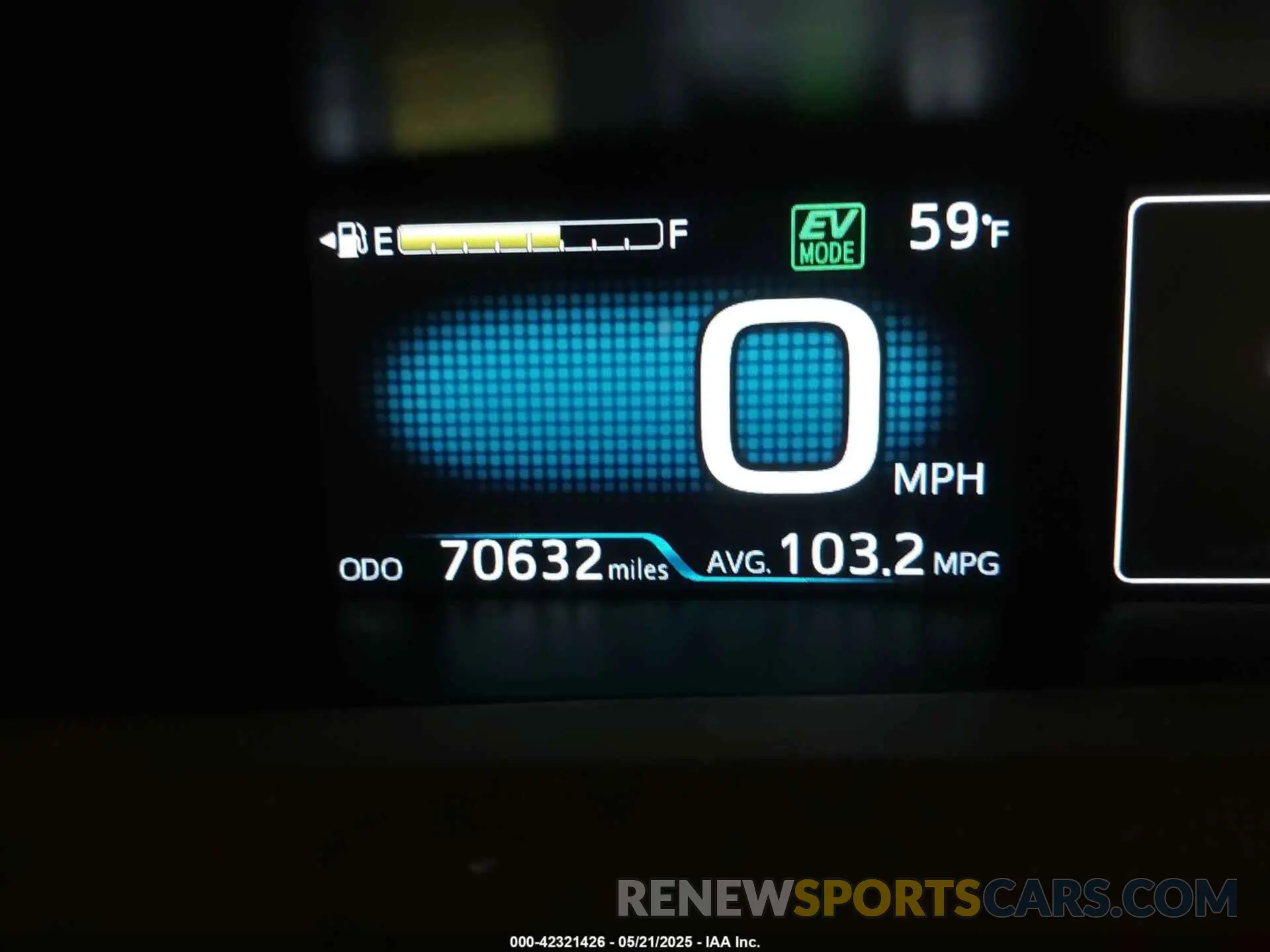 7 Photograph of a damaged car JTDKARFP3L3150458 TOYOTA PRIUS PRIME 2020