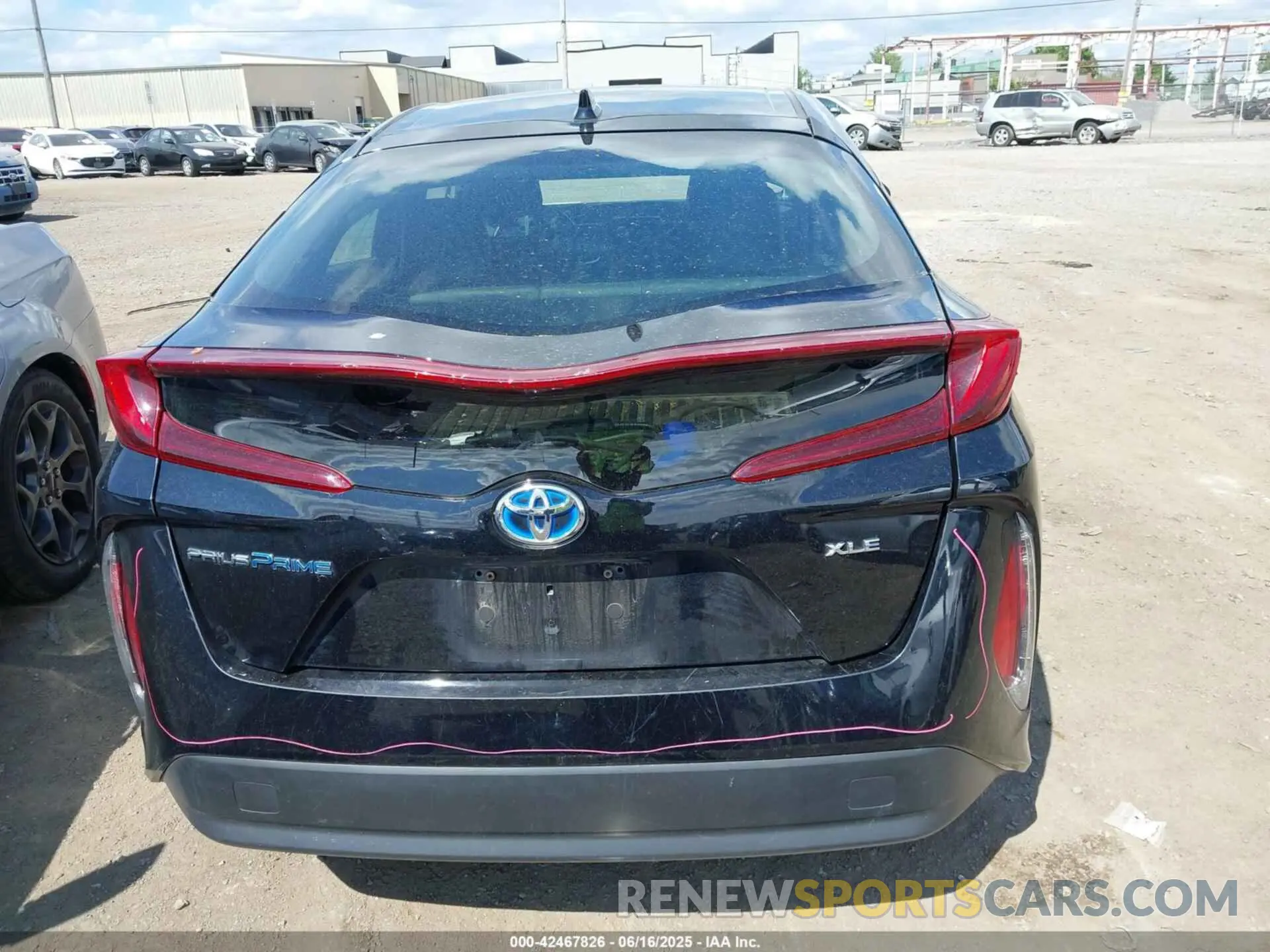 16 Фотография поврежденного автомобиля JTDKARFP3L3156910 TOYOTA PRIUS PRIME 2020
