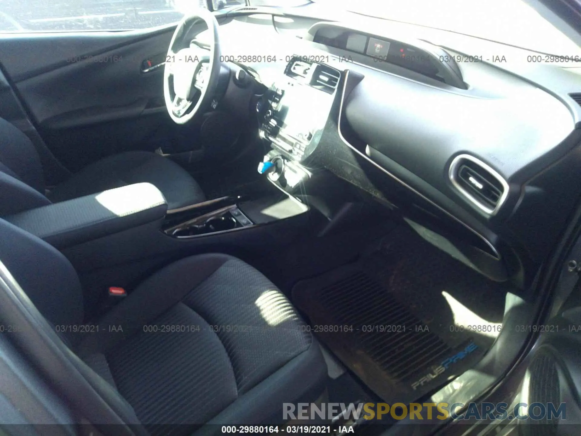 5 Photograph of a damaged car JTDKARFP4L3151313 TOYOTA PRIUS PRIME 2020