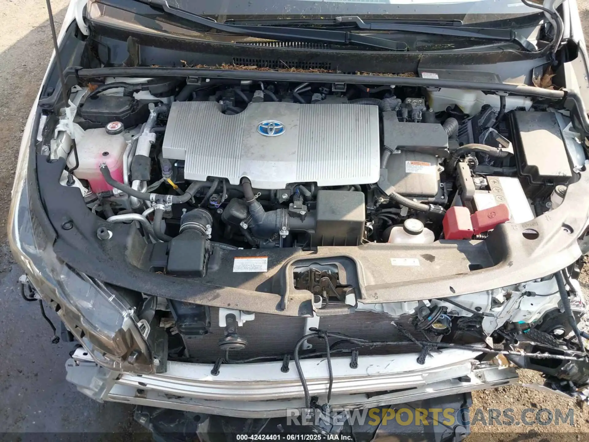 10 Фотография поврежденного автомобиля JTDKARFP8L3150861 TOYOTA PRIUS PRIME 2020
