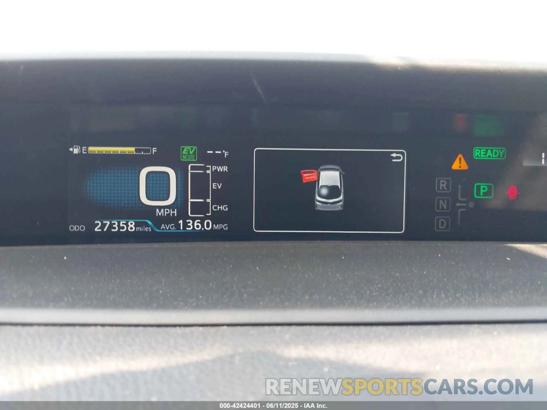 7 Фотография поврежденного автомобиля JTDKARFP8L3150861 TOYOTA PRIUS PRIME 2020