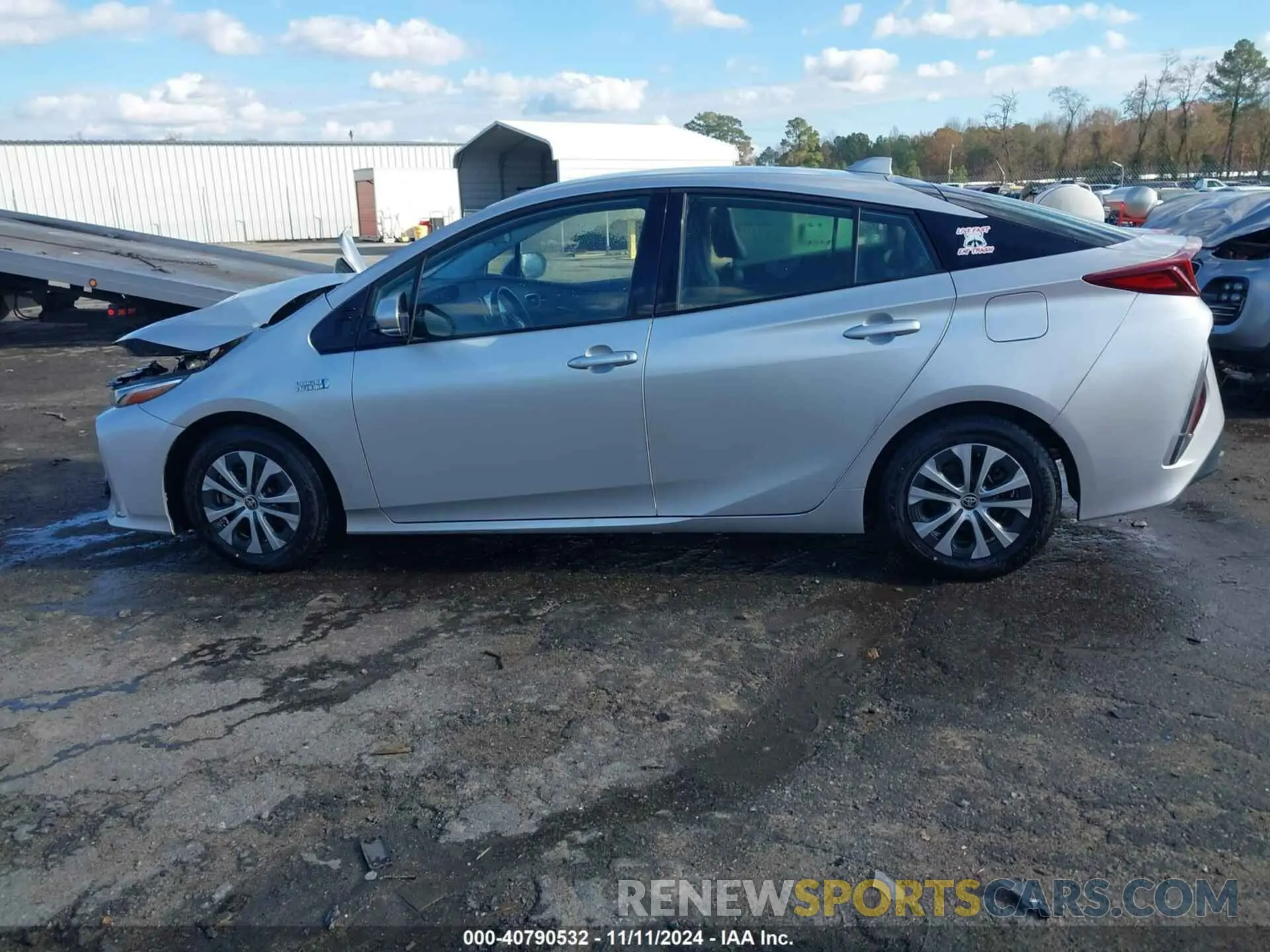 14 Photograph of a damaged car JTDKARFP9L3131381 TOYOTA PRIUS PRIME 2020