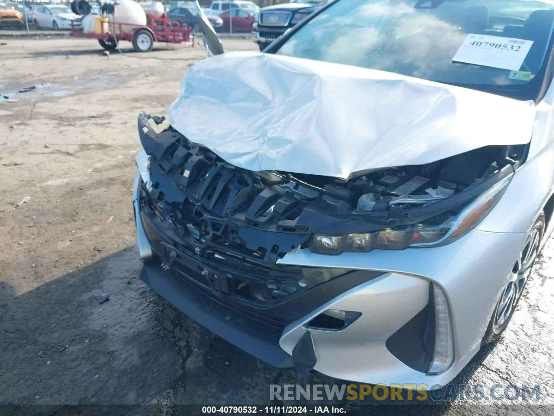 6 Photograph of a damaged car JTDKARFP9L3131381 TOYOTA PRIUS PRIME 2020