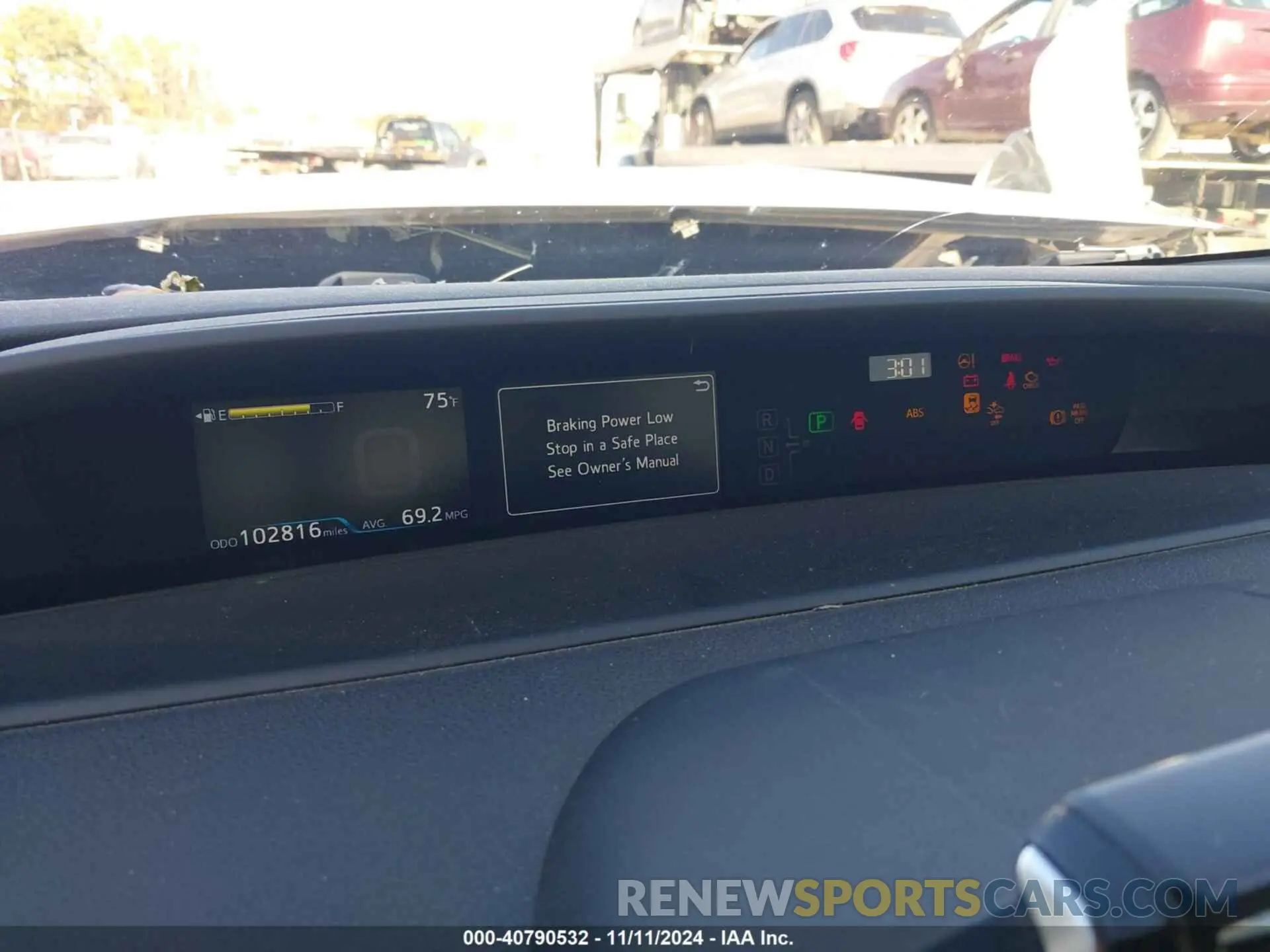 7 Photograph of a damaged car JTDKARFP9L3131381 TOYOTA PRIUS PRIME 2020