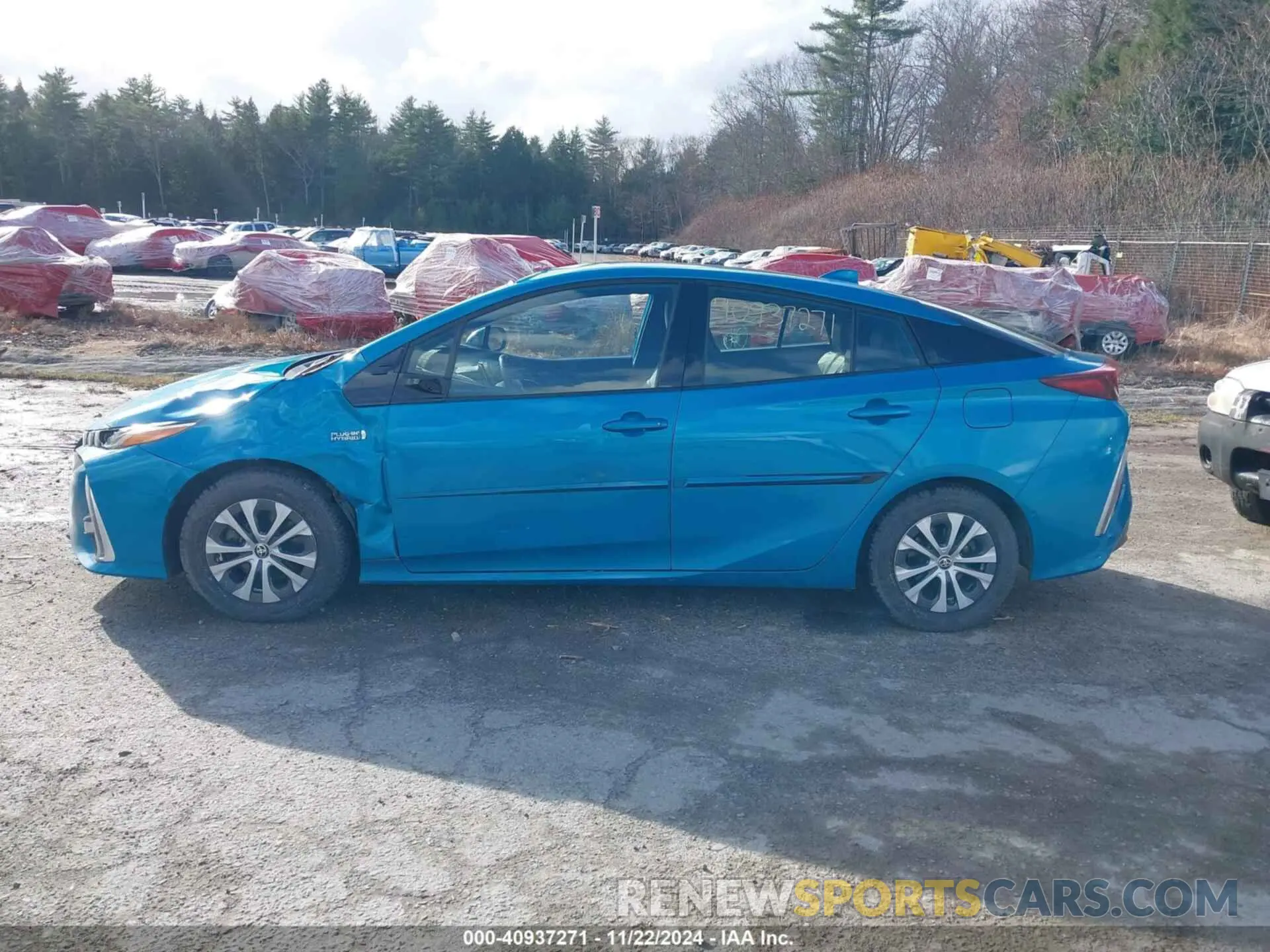 14 Фотография поврежденного автомобиля JTDKARFPXL3128263 TOYOTA PRIUS PRIME 2020