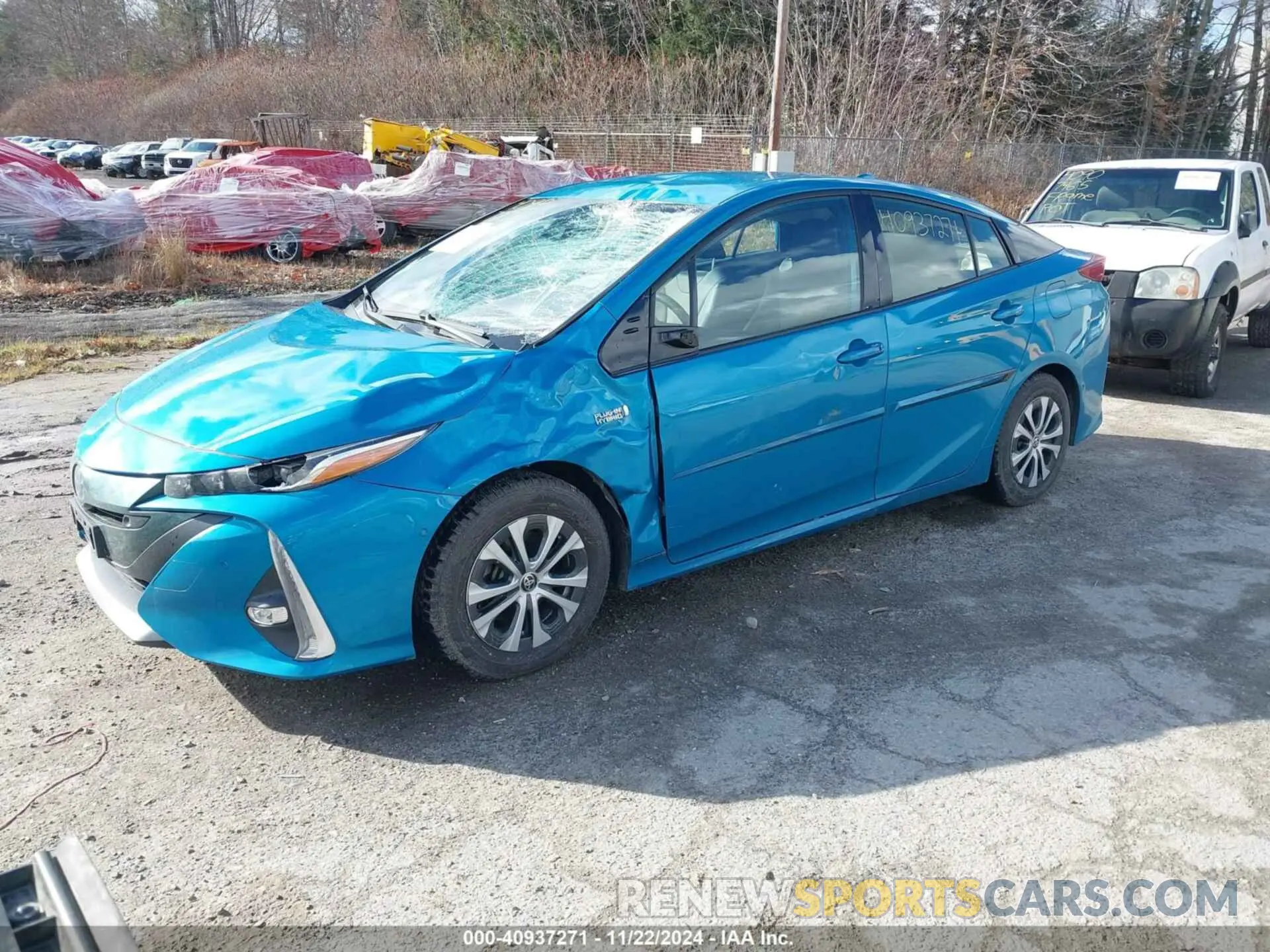 2 Фотография поврежденного автомобиля JTDKARFPXL3128263 TOYOTA PRIUS PRIME 2020