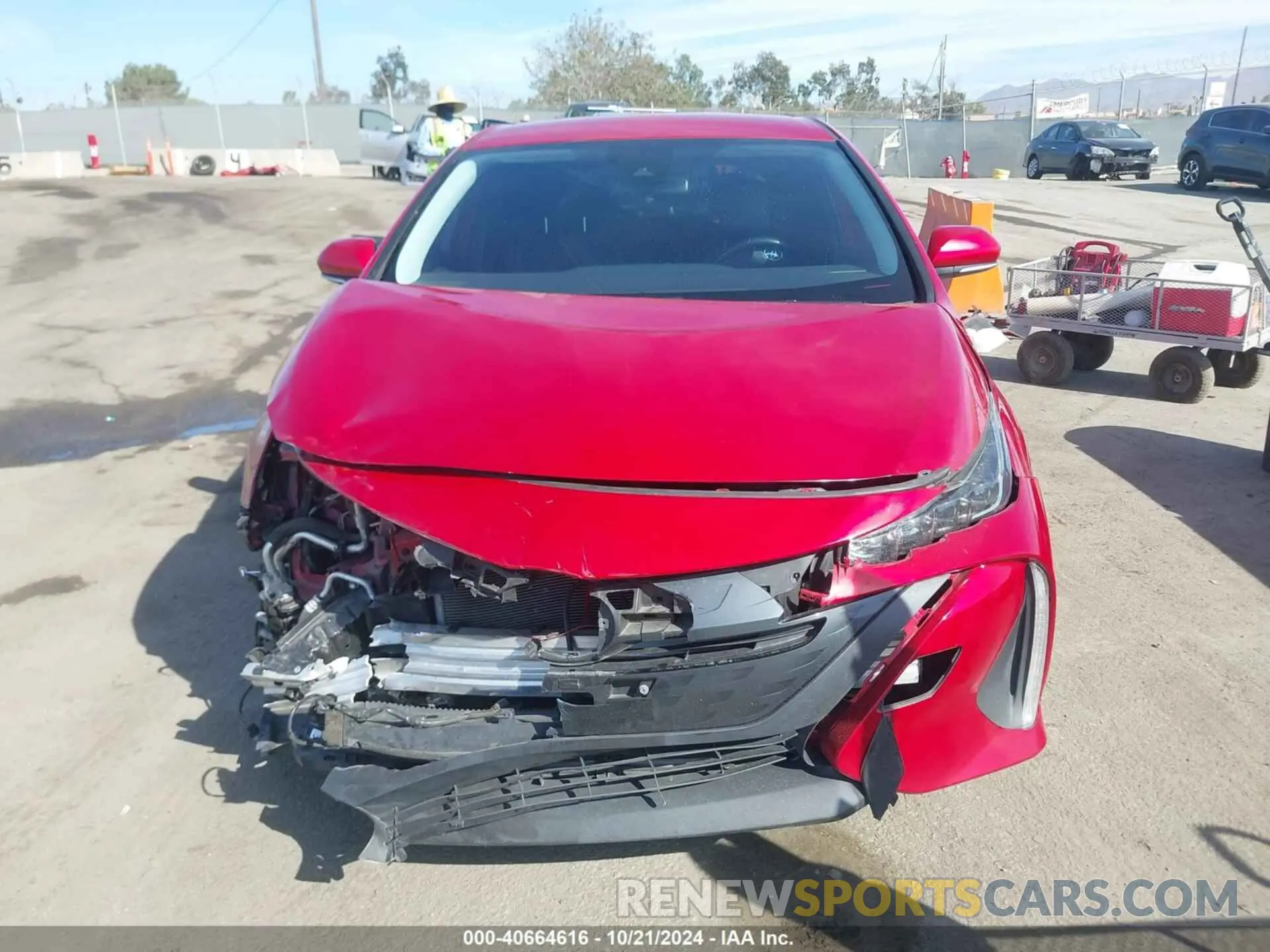 12 Photograph of a damaged car JTDKARFPXL3136444 TOYOTA PRIUS PRIME 2020