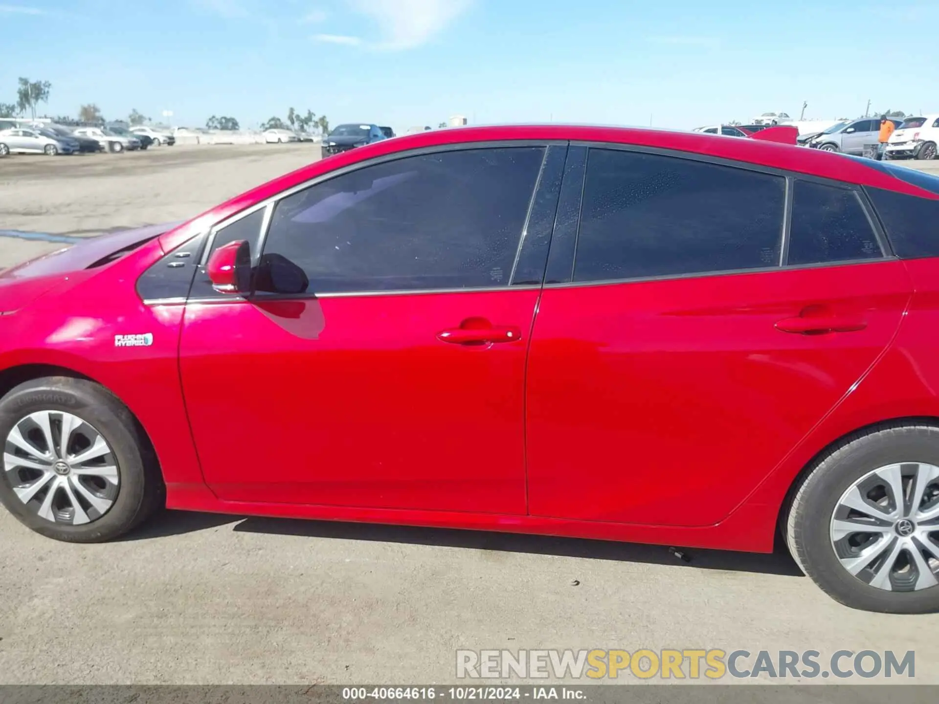 14 Photograph of a damaged car JTDKARFPXL3136444 TOYOTA PRIUS PRIME 2020