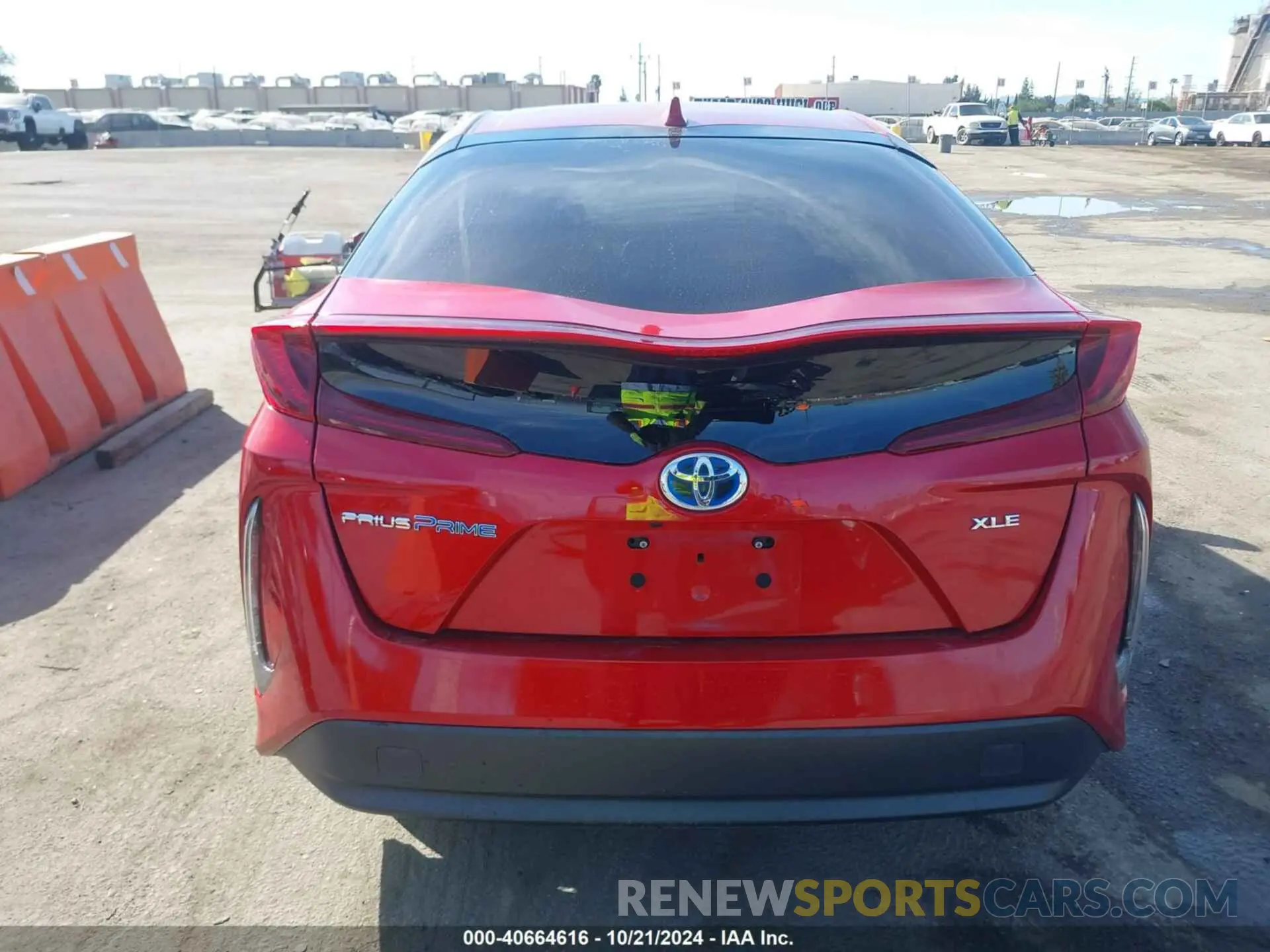16 Photograph of a damaged car JTDKARFPXL3136444 TOYOTA PRIUS PRIME 2020